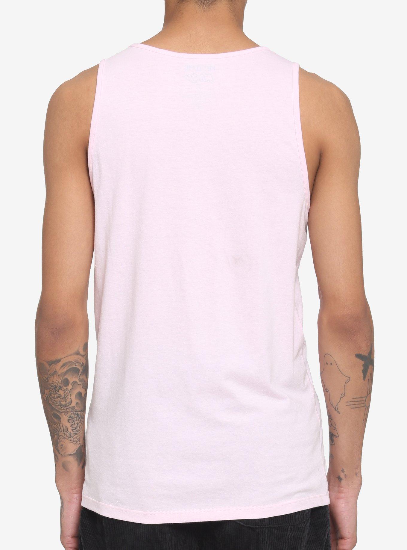 Kirby Warp Star Tank Top, PINK, alternate