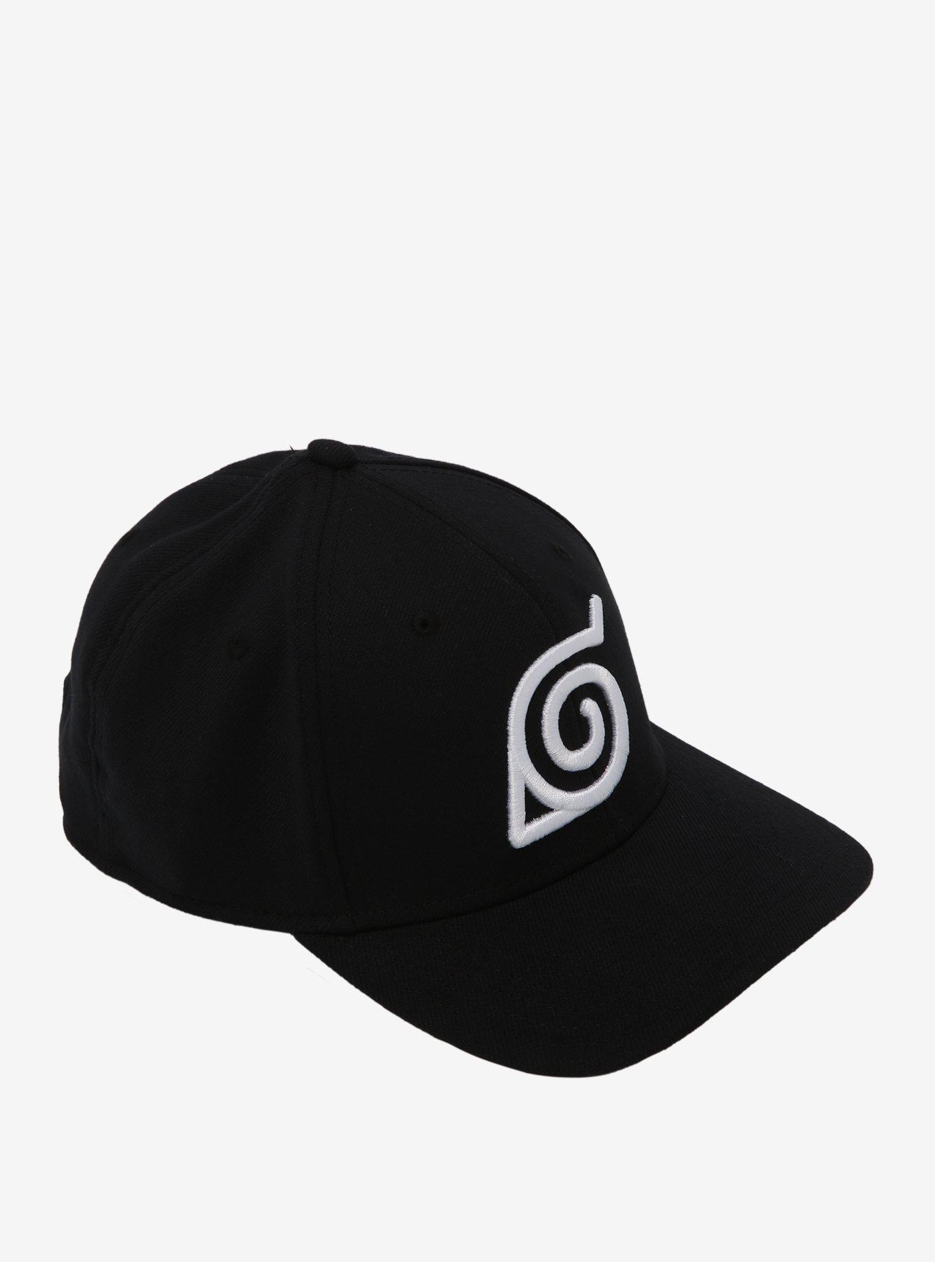 Naruto Shippuden Hidden Leaf Village Logo Snapback Hat, , alternate