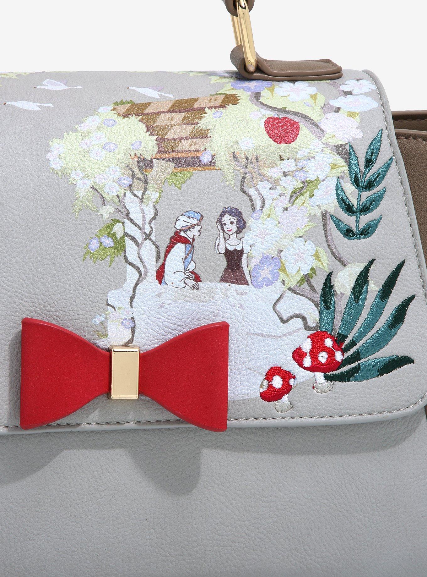 Disney Snow White and the Seven Dwarfs Embroidered Wishing Well Handbag - BoxLunch Exclusive, , alternate