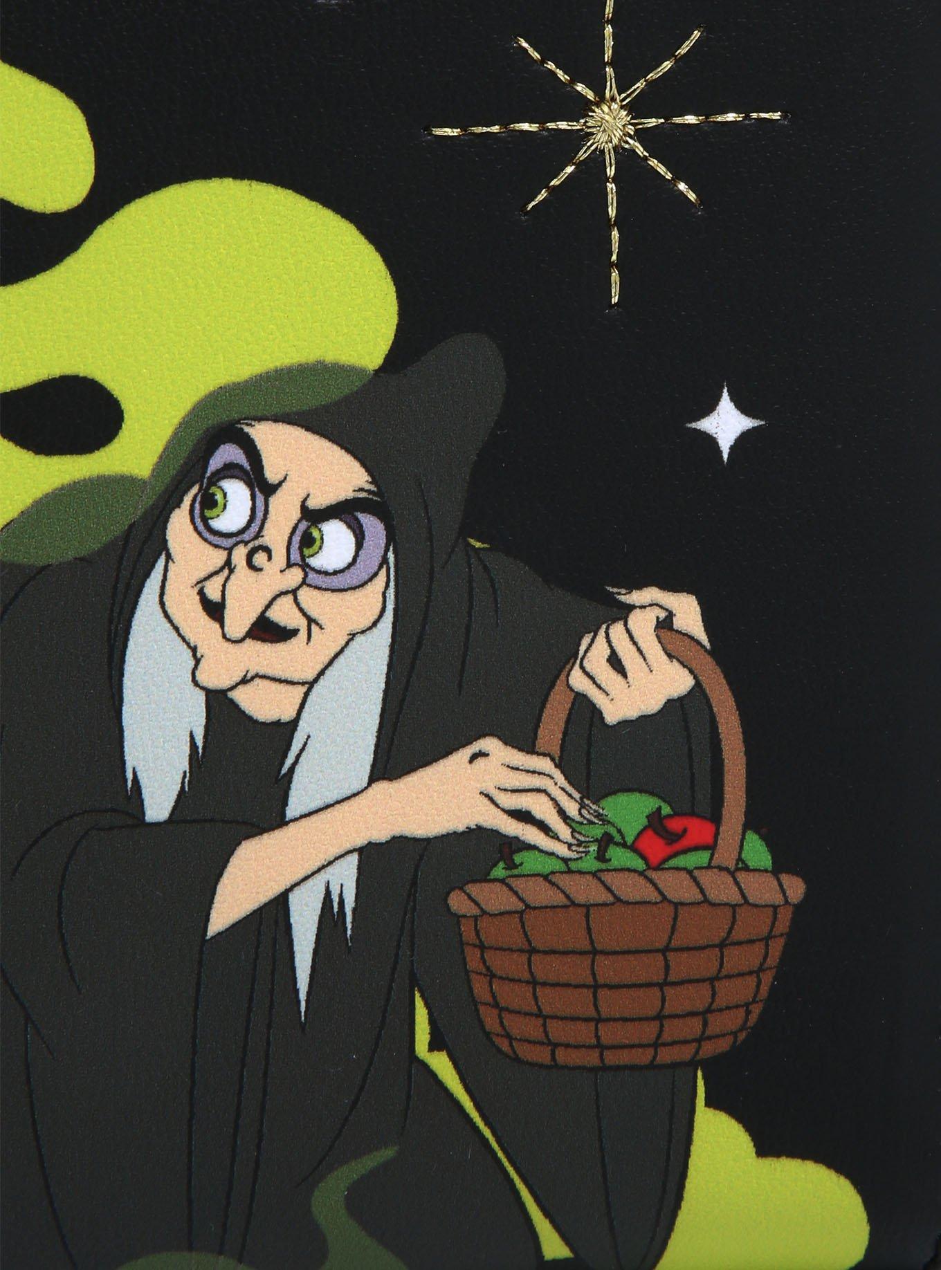 Loungefly Disney Snow White and the Seven Dwarfs Evil Queen Zip Wallet - BoxLunch Exclusive, , alternate