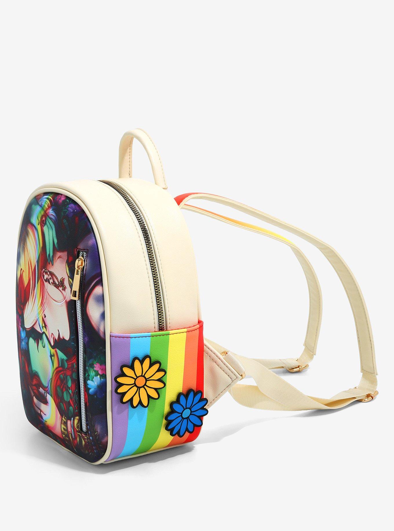 DC Comics Poison Ivy & Harley Quinn Mini Backpack - BoxLunch Exclusive, , alternate