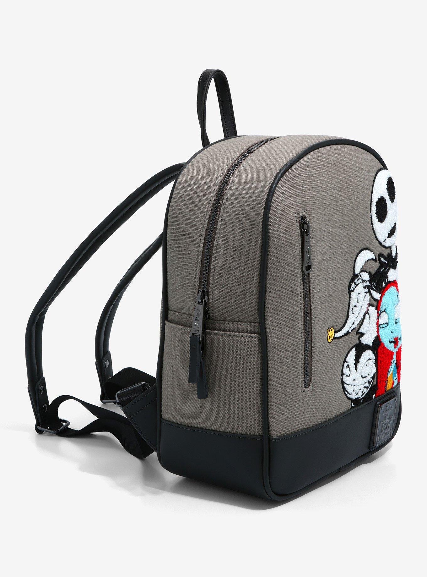 Loungefly Disney The Nightmare Before Christmas Chenille Characters Mini Backpack - BoxLunch Exclusive , , alternate