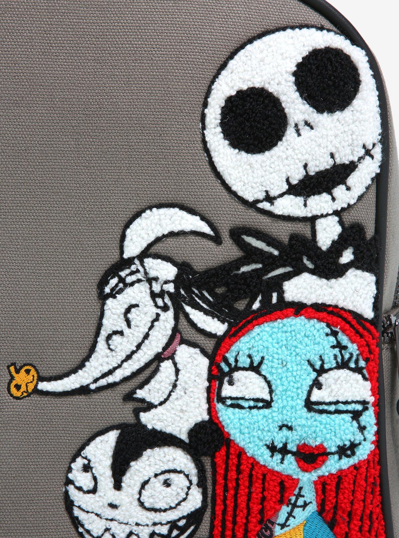 Loungefly Disney The Nightmare Before Christmas Chenille Characters Mini Backpack - BoxLunch Exclusive , , alternate