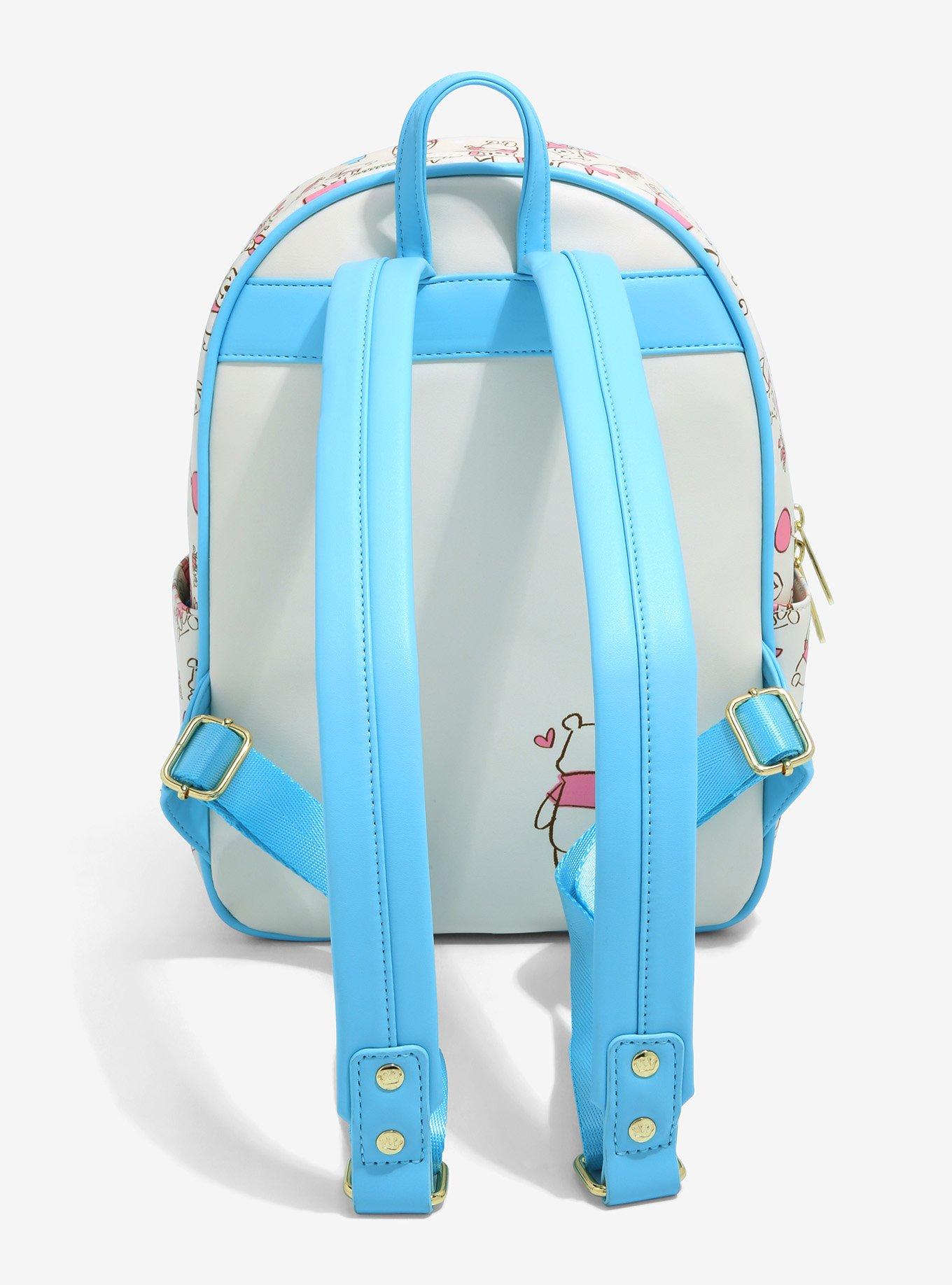 Loungefly Disney Winnie the Pooh Piglet & Pooh with Balloons Sketch Mini Backpack - BoxLunch Exclusive, , alternate
