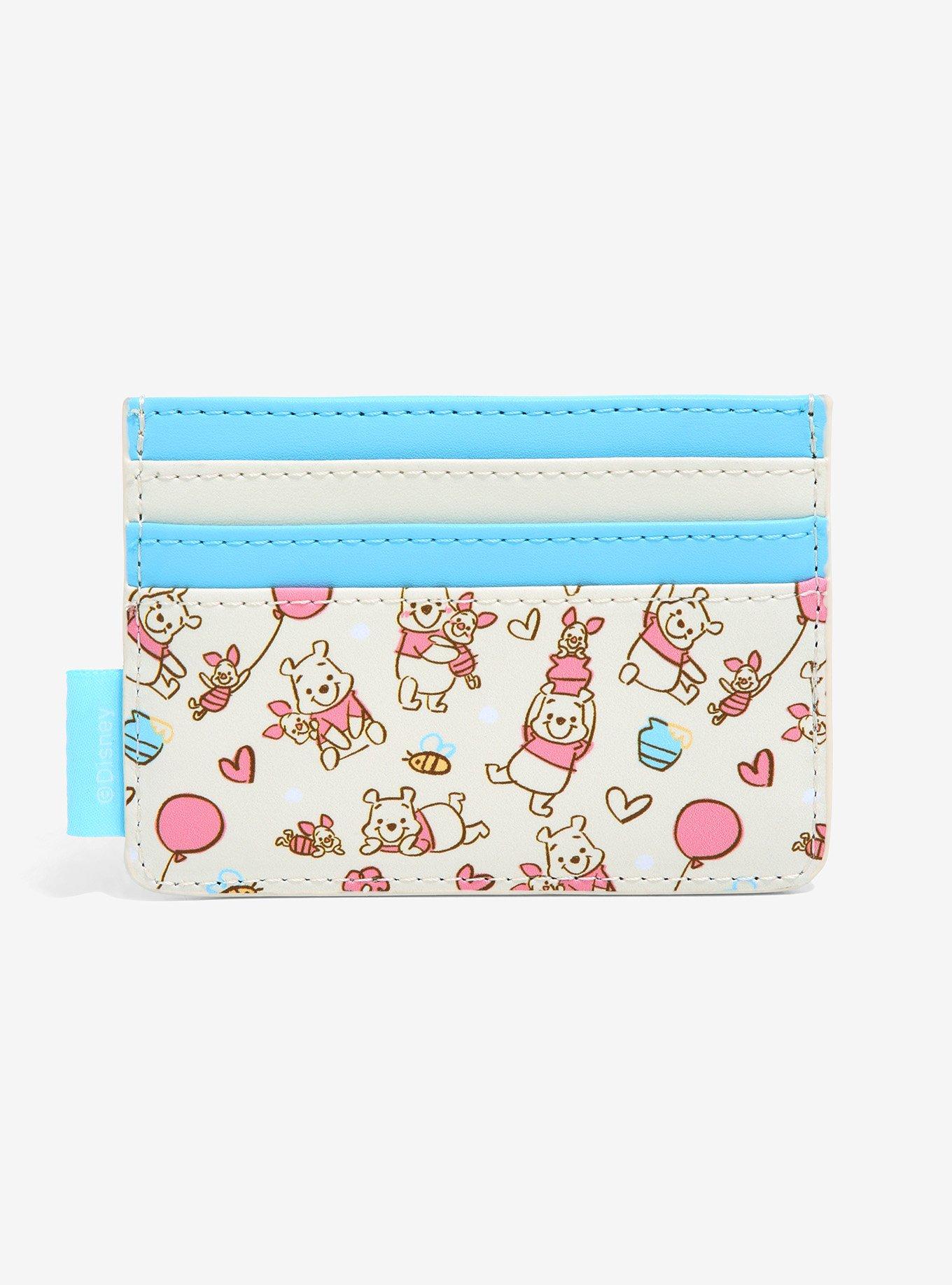 Loungefly Disney Winnie the Pooh Piglet & Pooh with Balloons Sketch Cardholder - BoxLunch Exclusive, , alternate