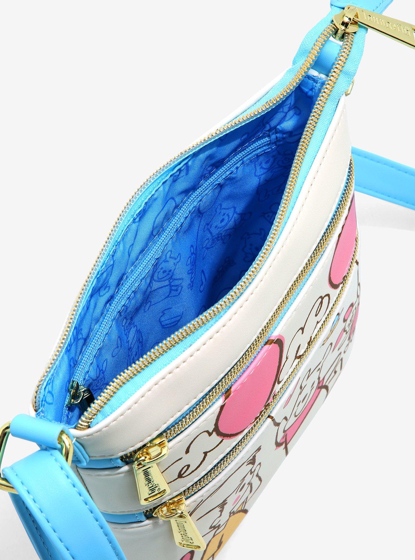 Loungefly Disney Winnie the Pooh Piglet & Pooh with Balloons Sketch Crossbody Bag - BoxLunch Exclusive , , alternate