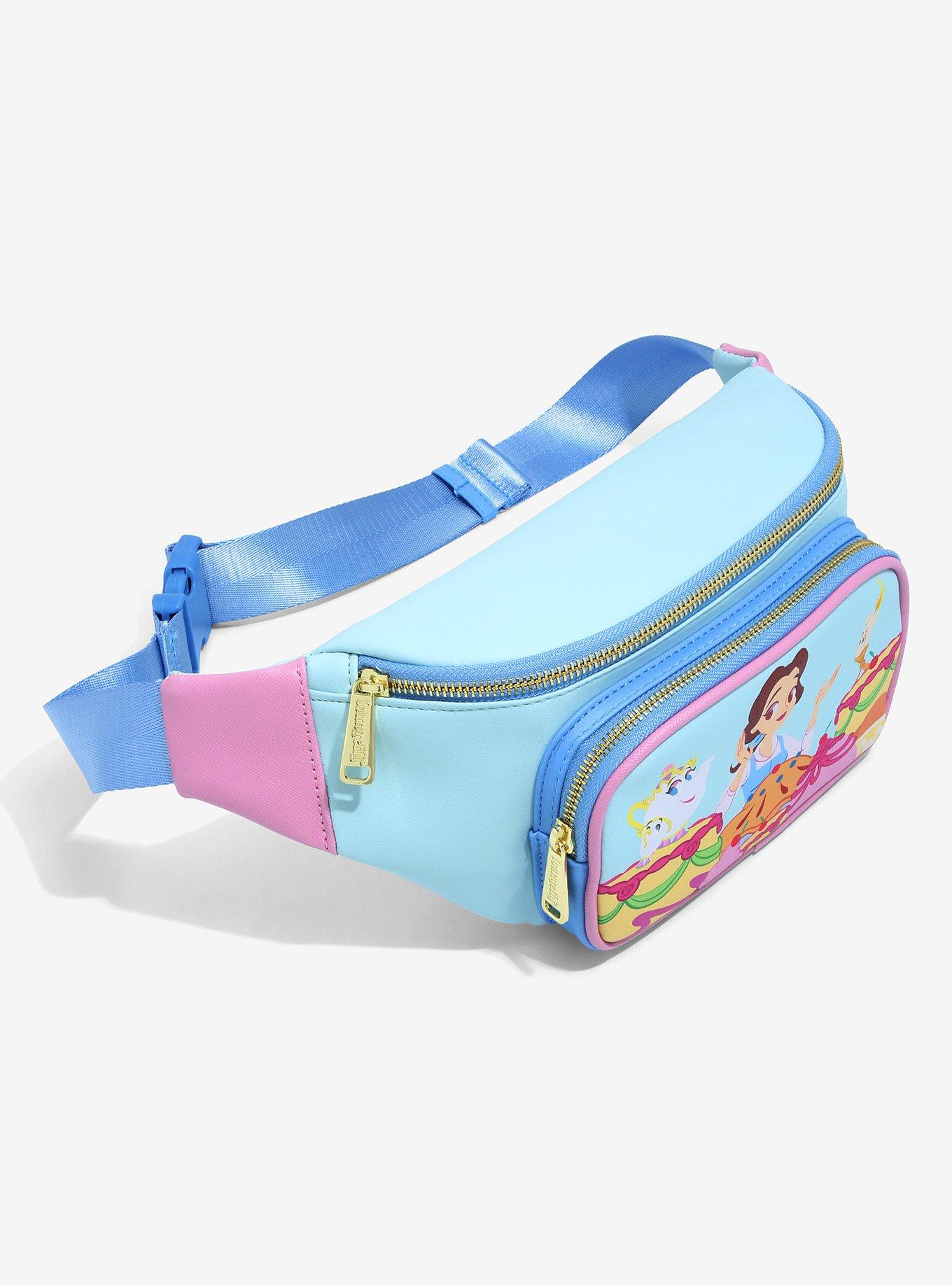 Loungefly Disney Beauty and the Beast Be Our Guest Fanny Pack - BoxLunch Exclusive, , alternate