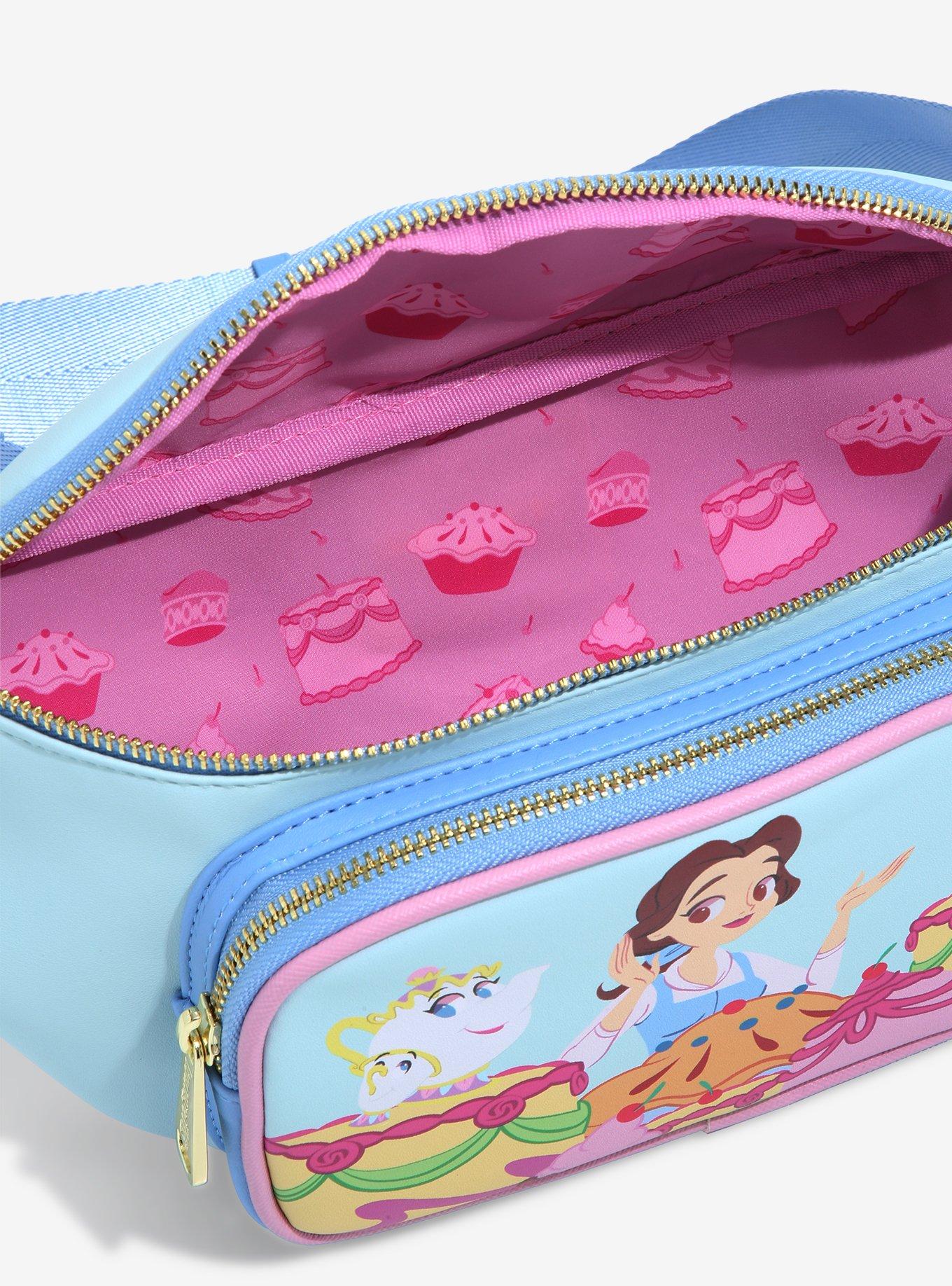 Loungefly Disney Beauty and the Beast Be Our Guest Fanny Pack - BoxLunch Exclusive, , alternate