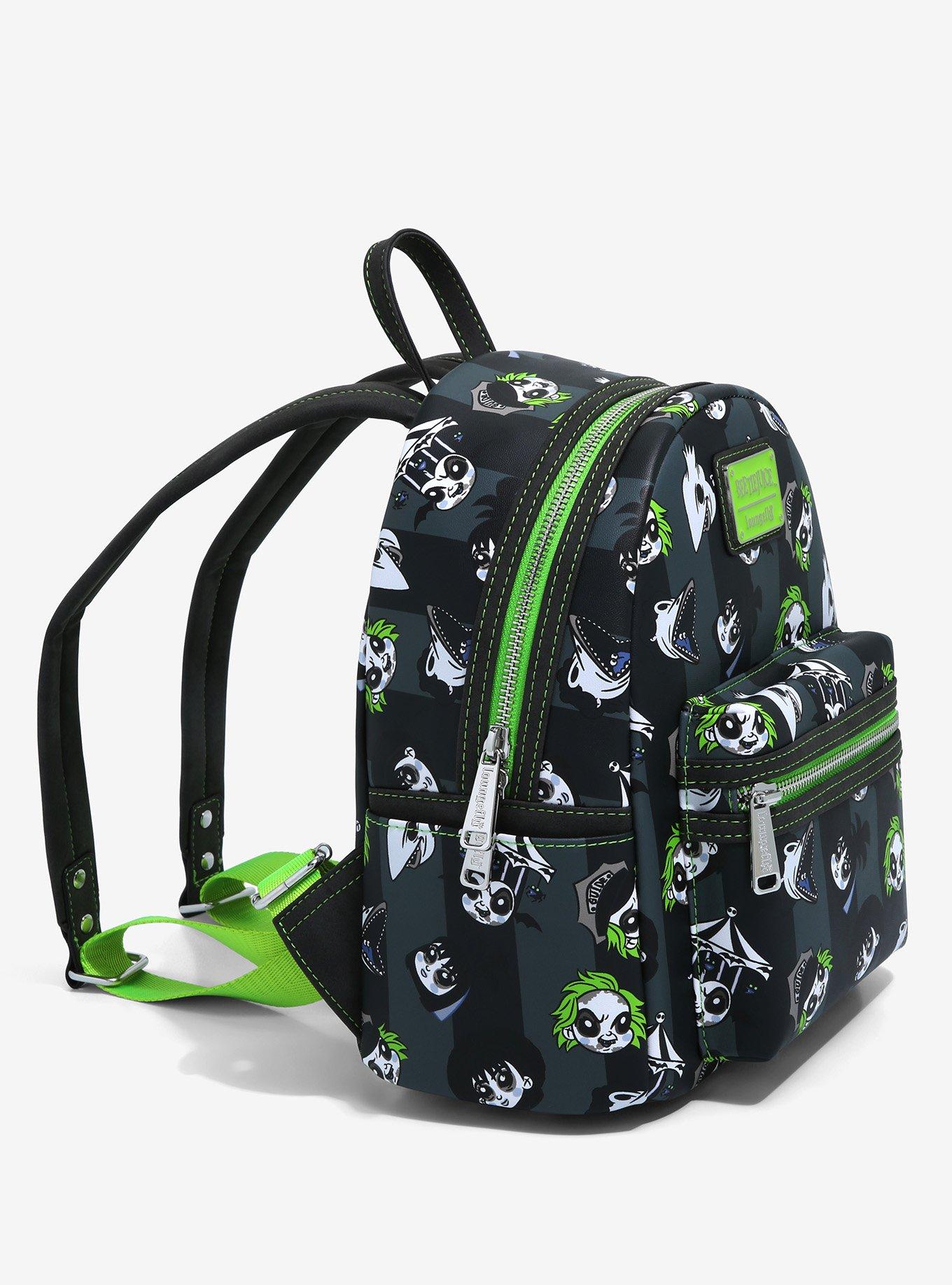 Loungefly Beetlejuice Chibi Characters Mini Backpack - BoxLunch Exclusive, , alternate