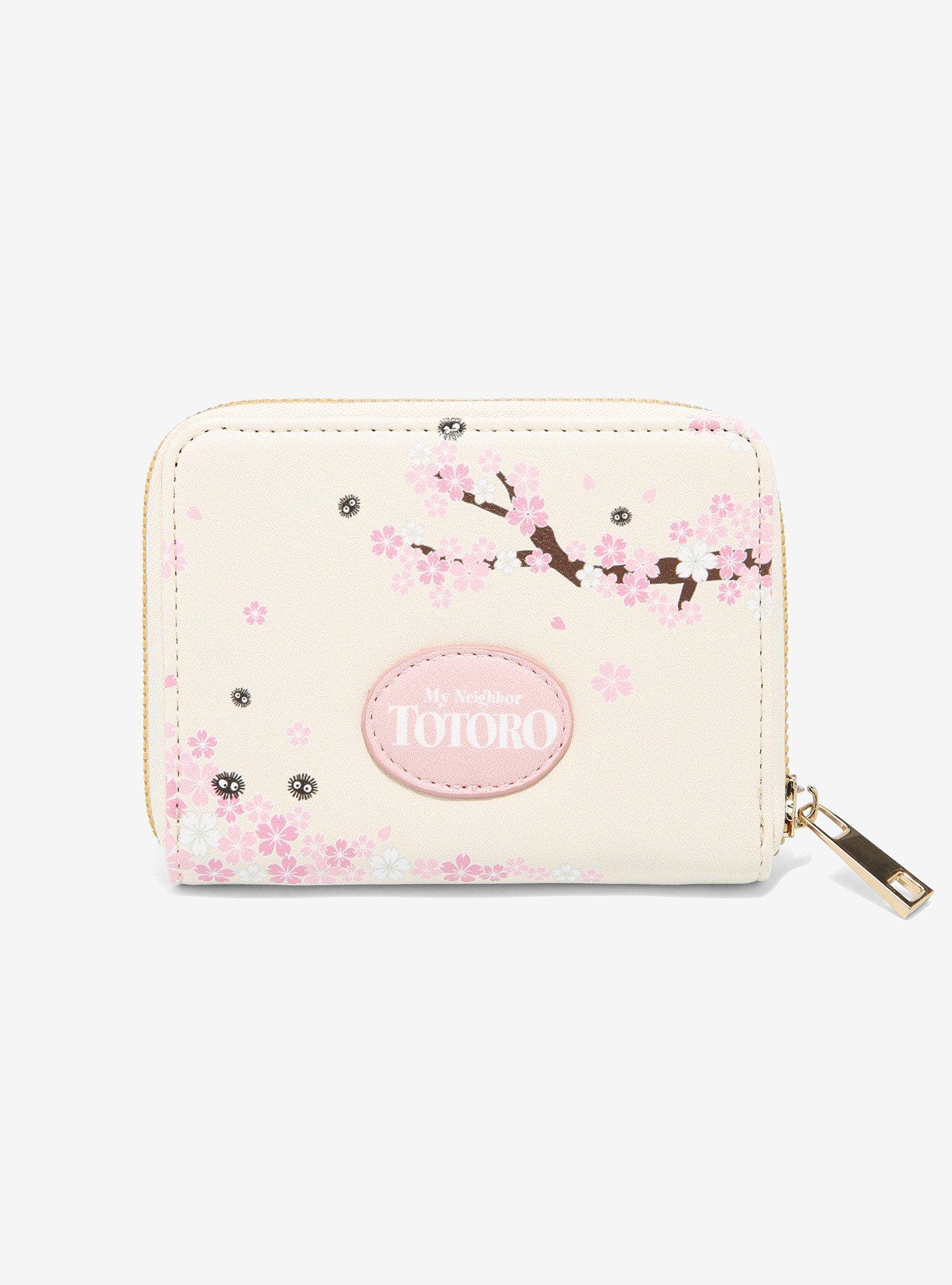 Studio Ghibli My Neighbor Totoro Sakura Mini Zipper Wallet, , alternate