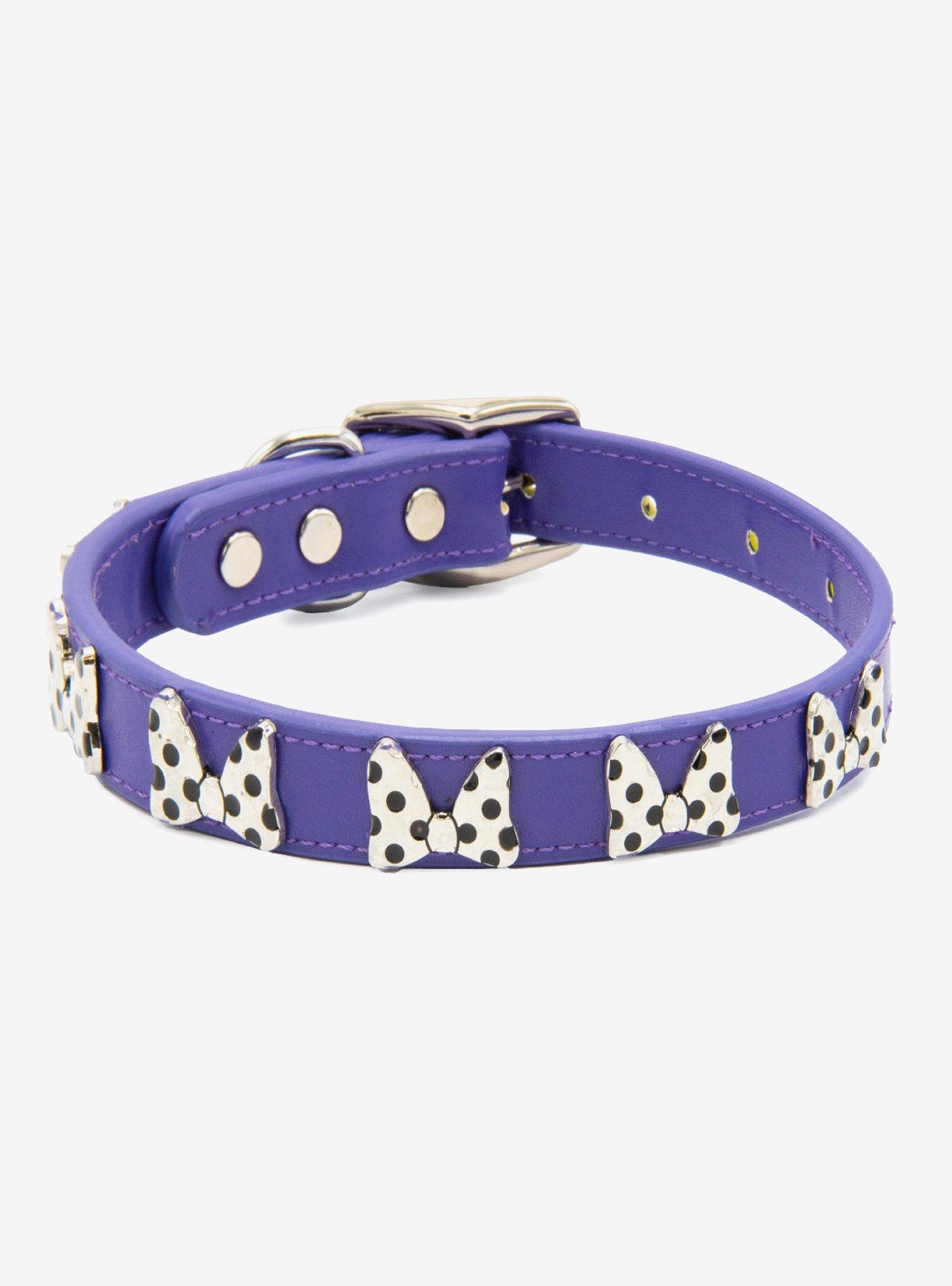 Disney Minnie Mouse Charm Dog Collar, , hi-res