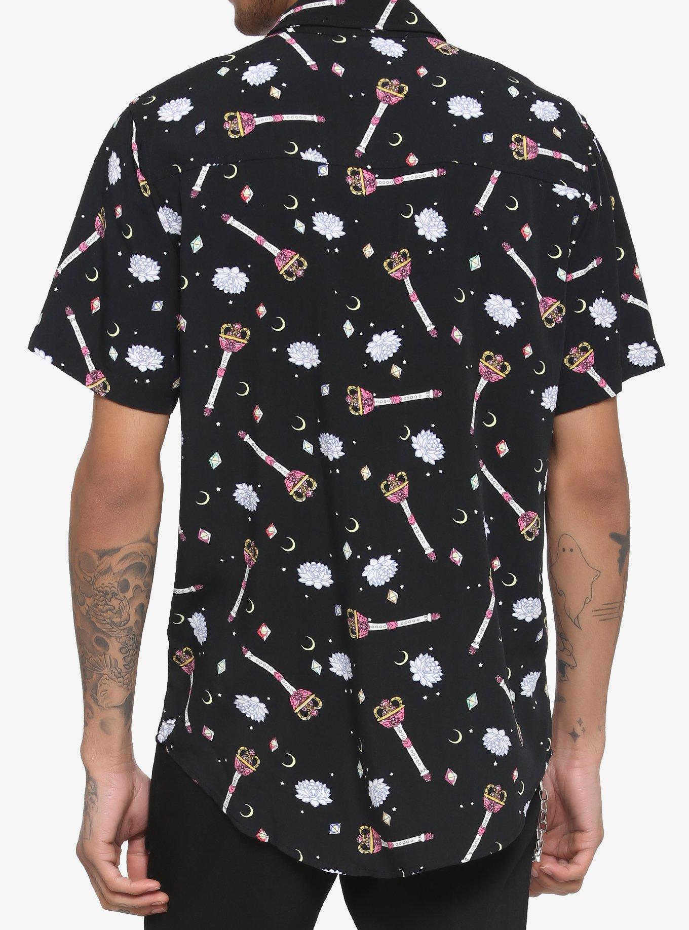 Pretty Guardian Sailor Moon Items & Star Seed Woven Button-Up, MULTI, alternate