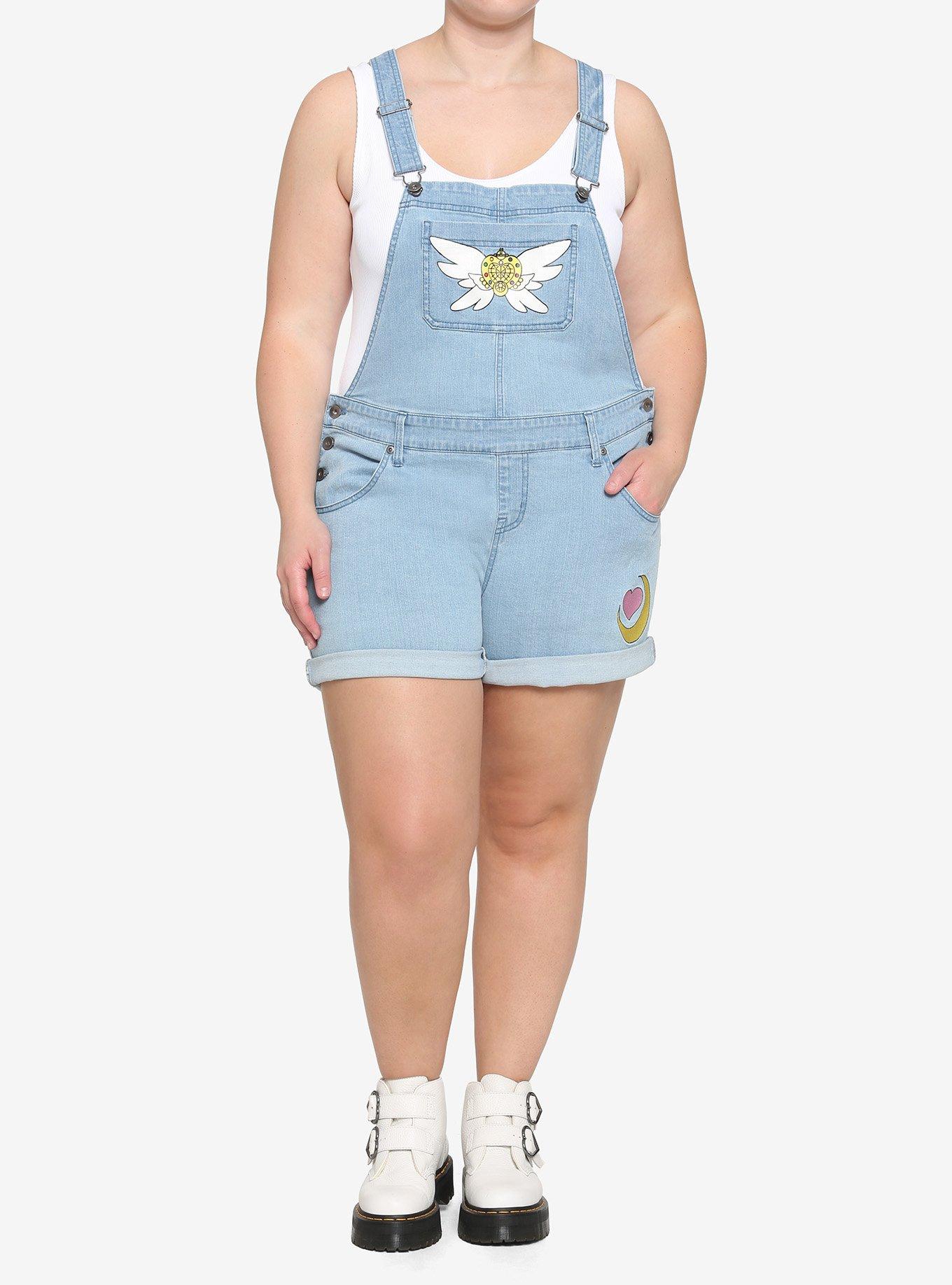 Pretty Guardian Sailor Moon Eternal Moon Article Shortalls Plus Size, MULTI, alternate