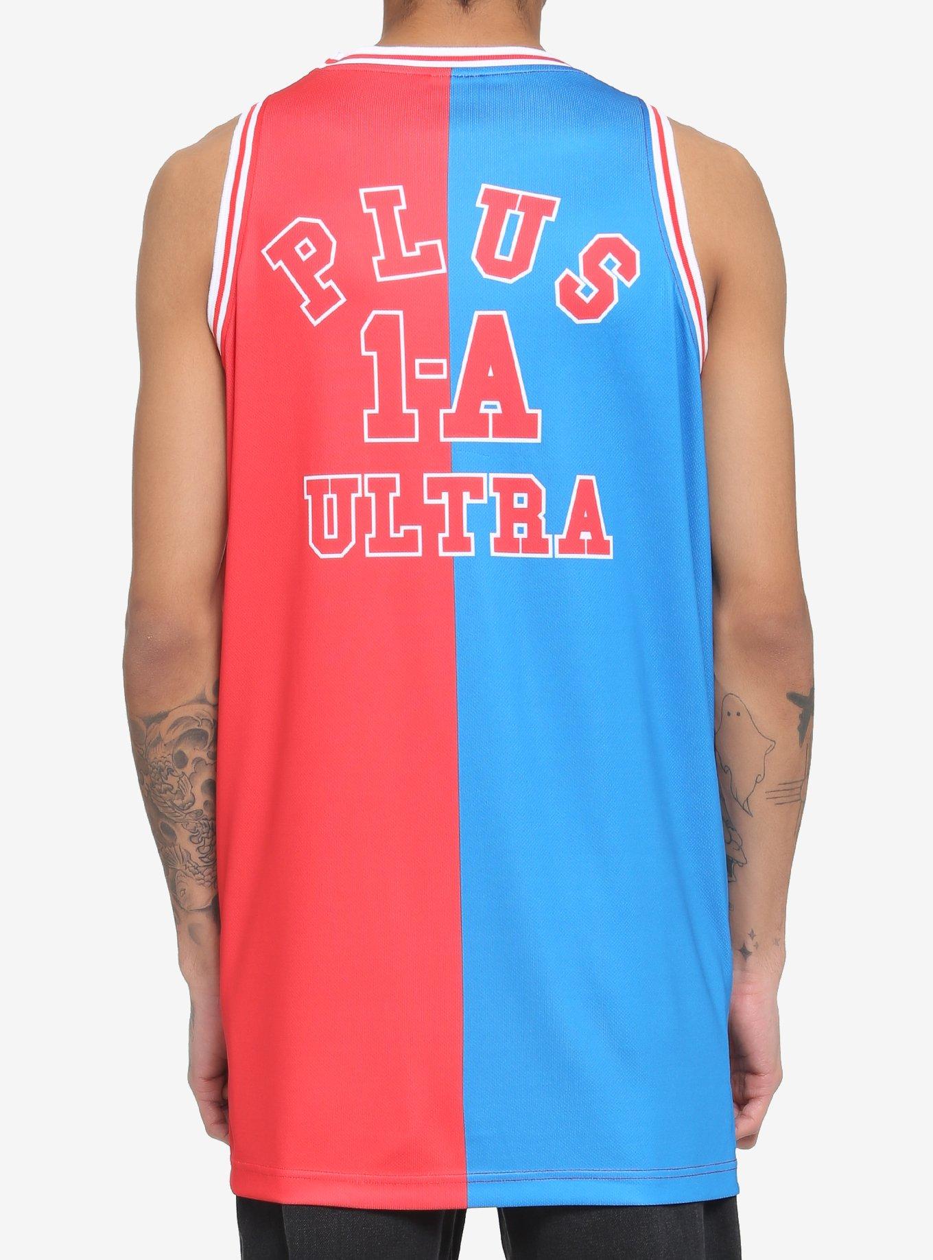 My Hero Academia Todoroki Split Basketball Jersey, MULTI, alternate