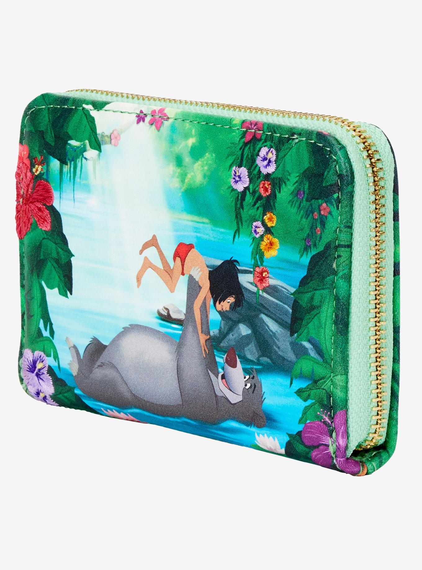 Loungefly Disney The Jungle Book Mowgli & Baloo Zipper Wallet, , alternate