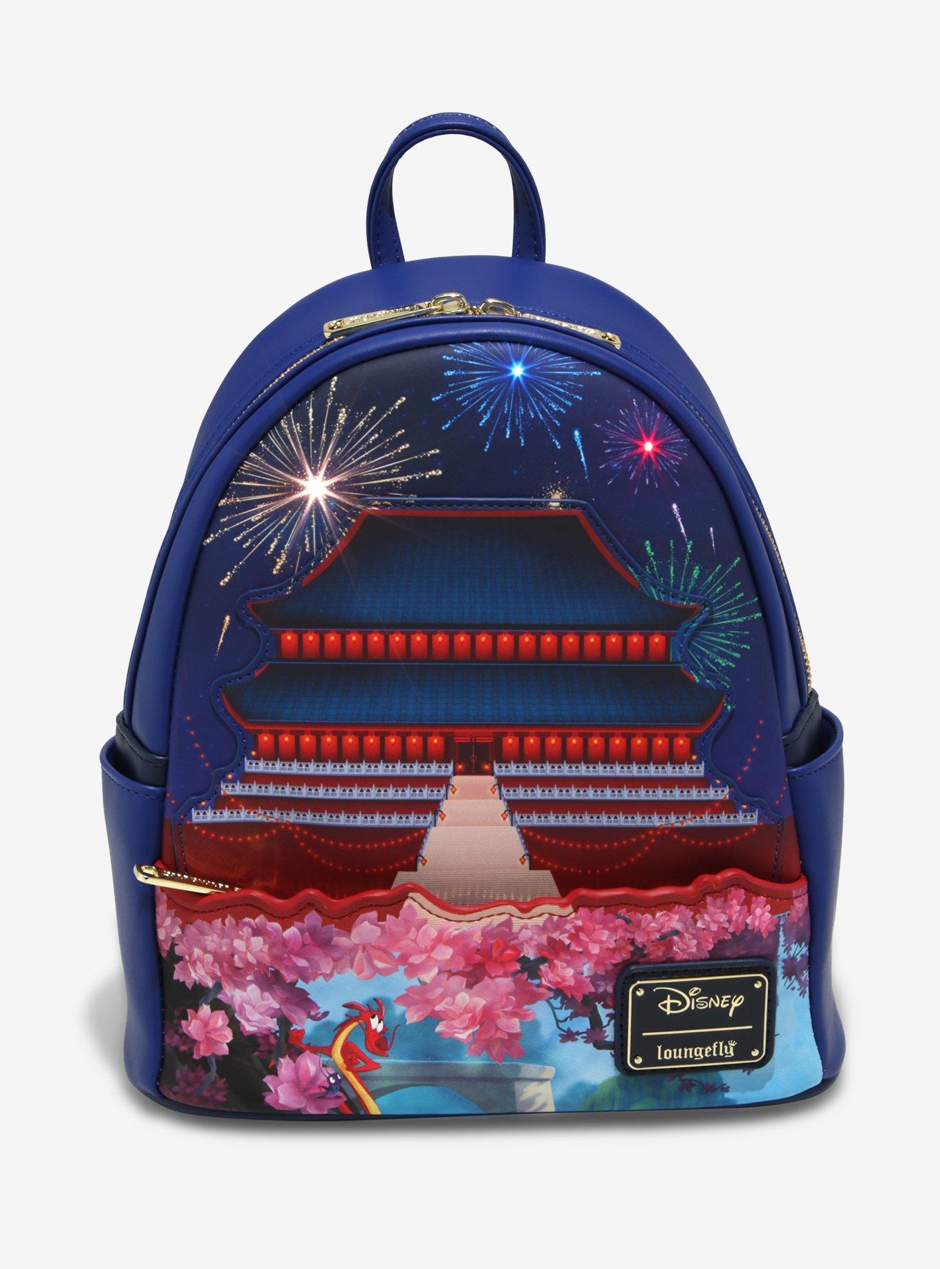 Loungefly Disney Mulan Castle Mini Backpack, , alternate