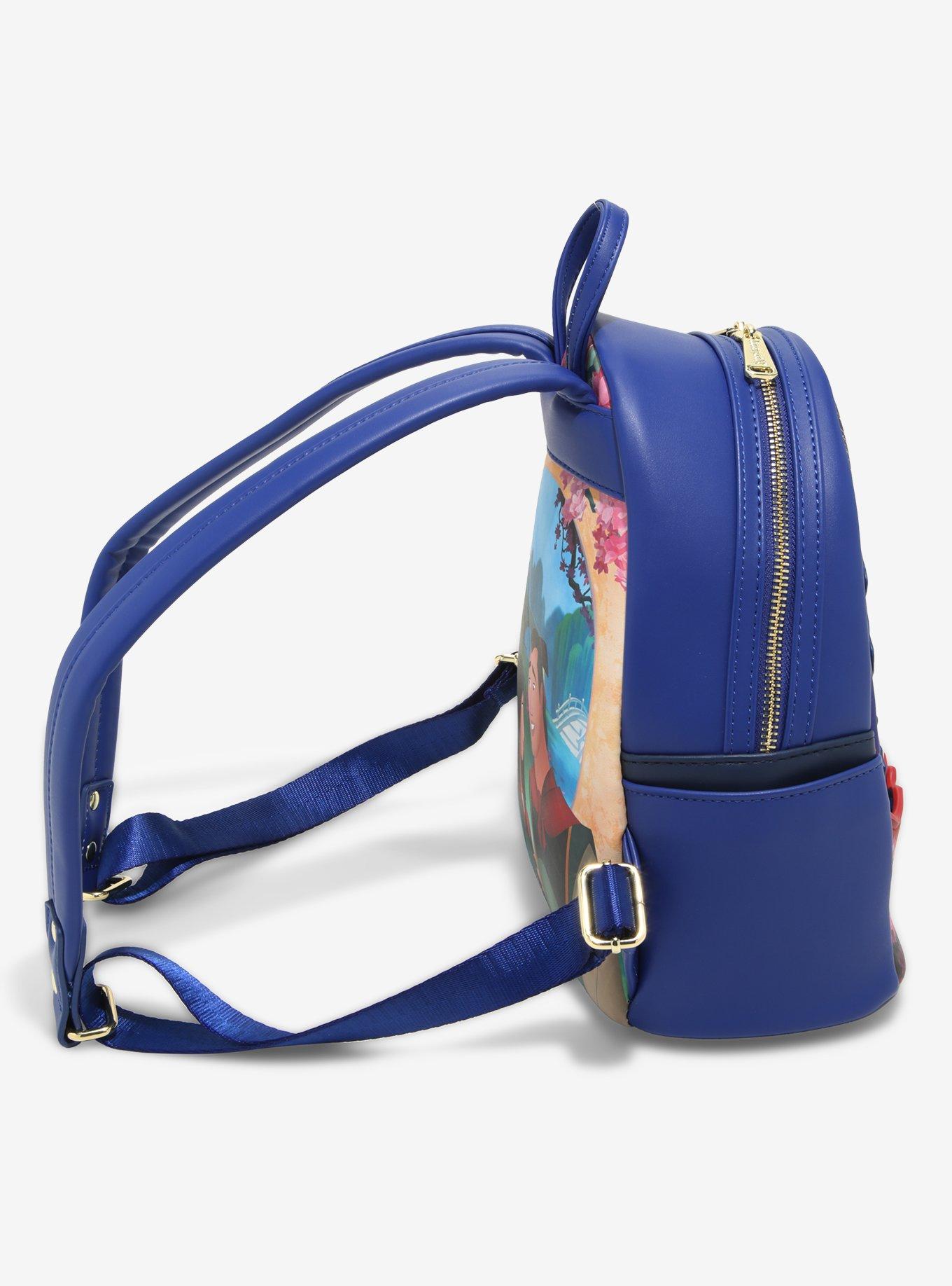 Loungefly Disney Mulan Castle Mini Backpack, , alternate