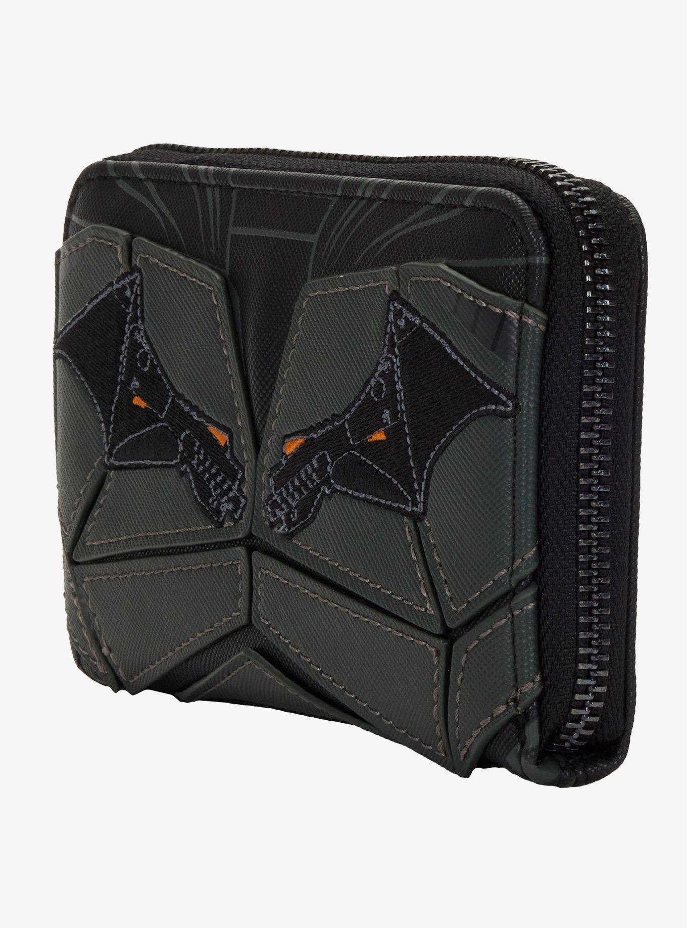 Loungefly DC Comics The Batman Armor Zipper Wallet, , alternate