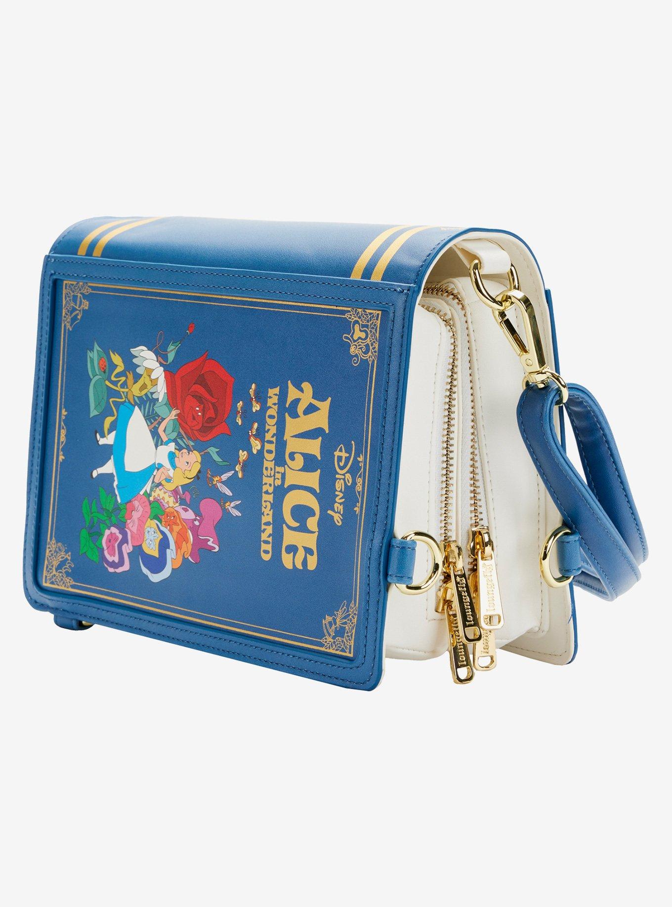 Loungefly Disney Alice In Wonderland Book Convertible Bag, , alternate