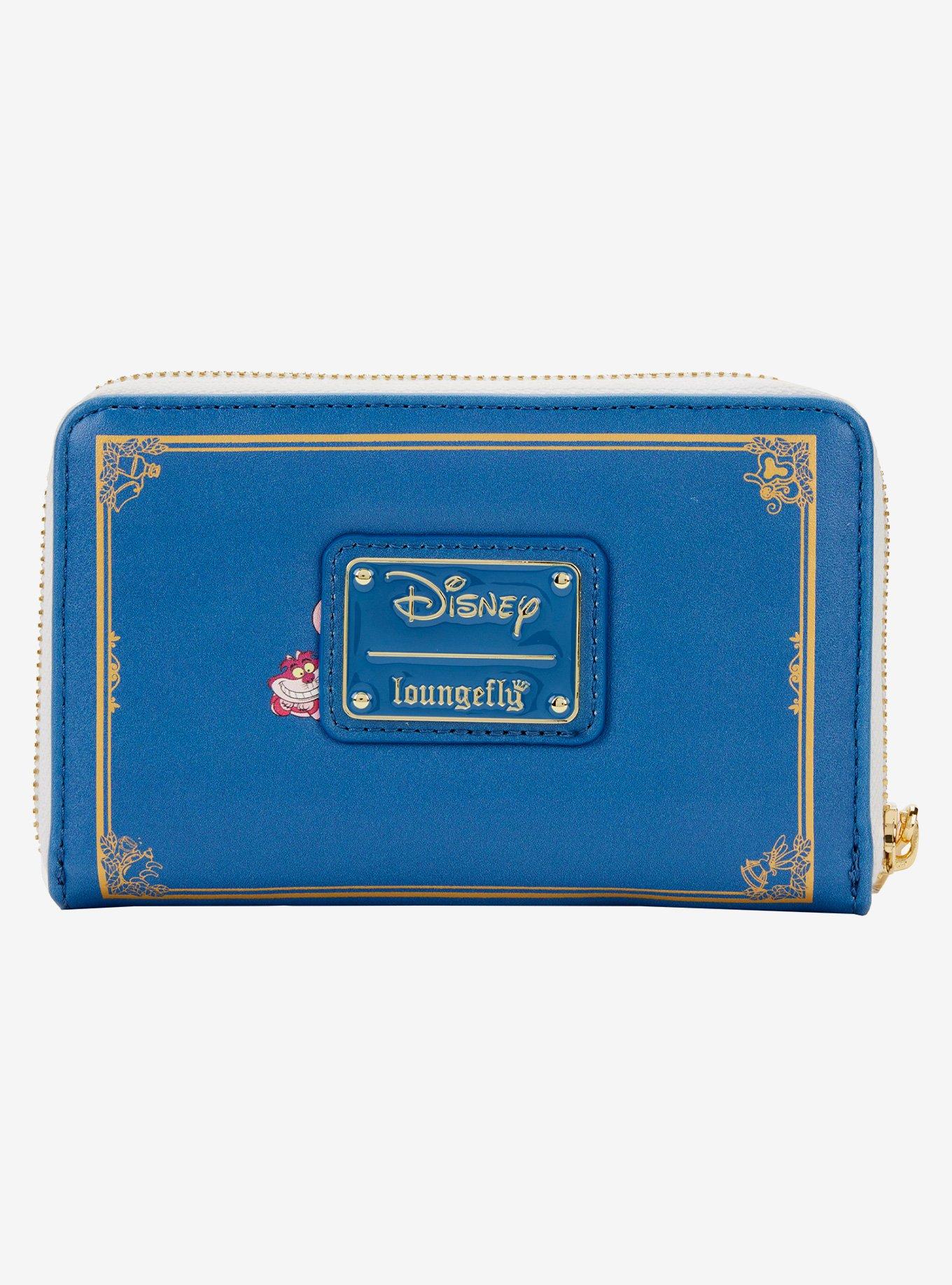 Loungefly Disney Alice In Wonderland Book Zipper Wallet, , alternate