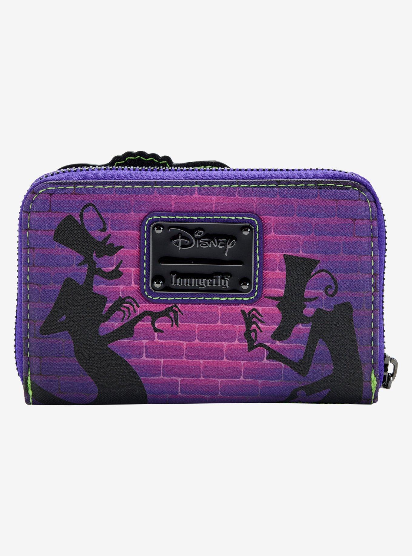 Loungefly Disney The Princess And The Frog Dr. Facilier Glow-In-The-Dark Zipper Wallet, , alternate