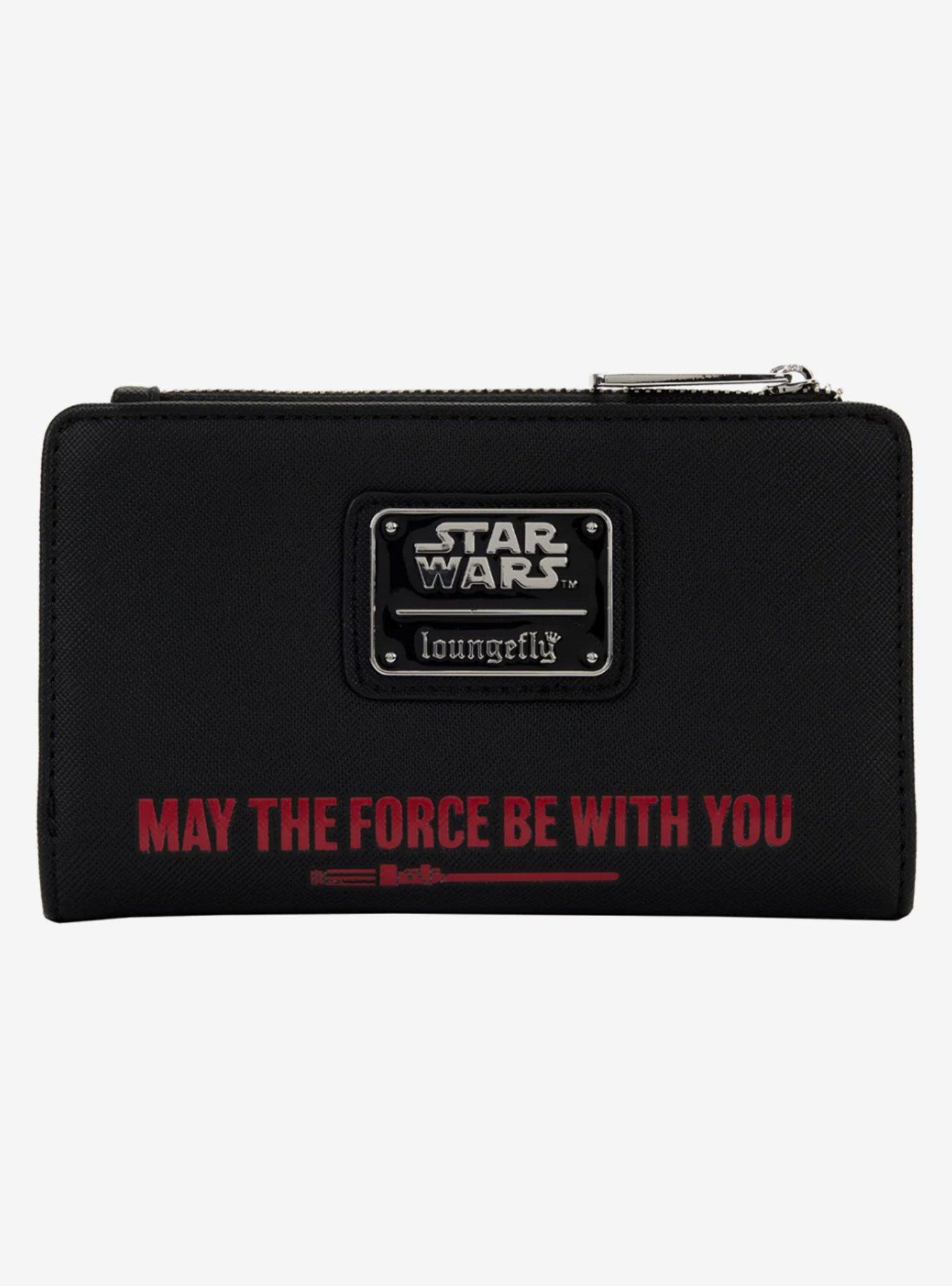 Loungefly Star Wars Prequel Triology Zipper Wallet, , alternate