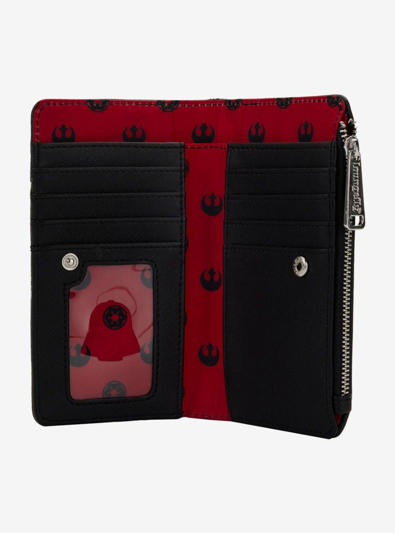 Loungefly Star Wars Prequel Triology Zipper Wallet, , alternate