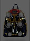 Loungefly Marvel Thor: Love And Thunder Glow-In-The-Dark Cosplay Mini Backpack, , alternate