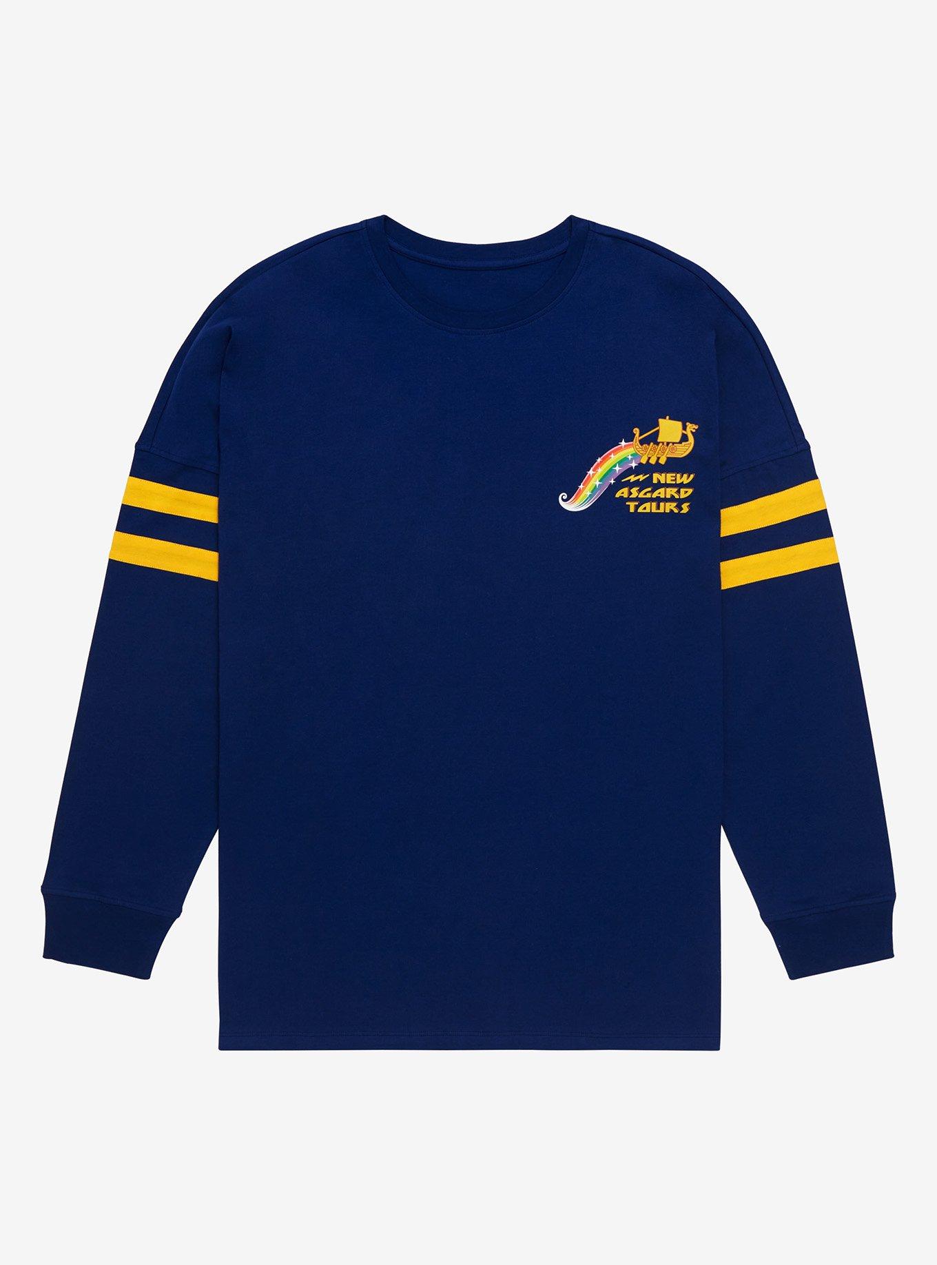 Our Universe Marvel Thor New Asgard Hype Jersey - BoxLunch Exclusive, NAVY, alternate