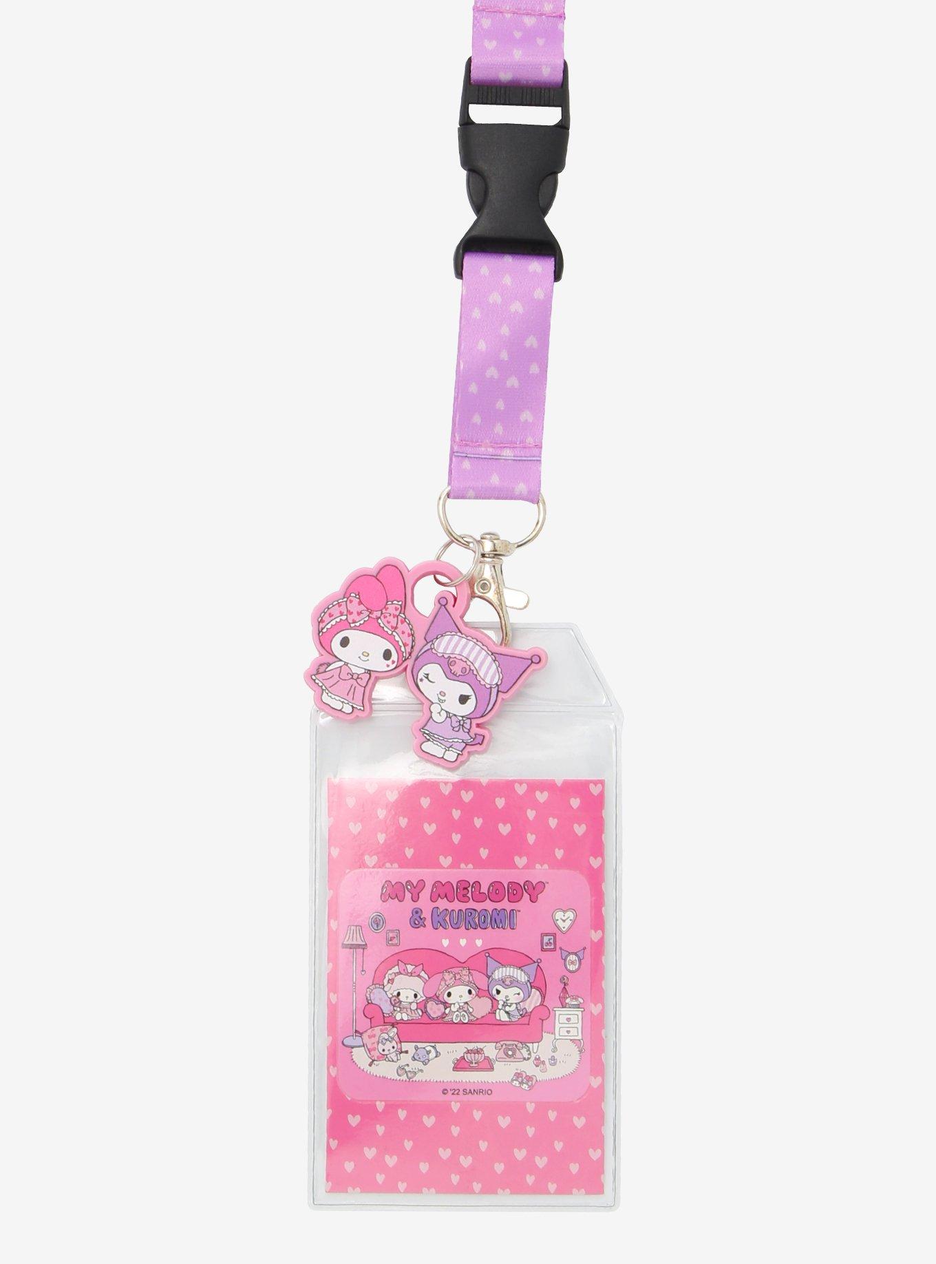 My Melody & Kuromi Slumber Party Lanyard, , alternate