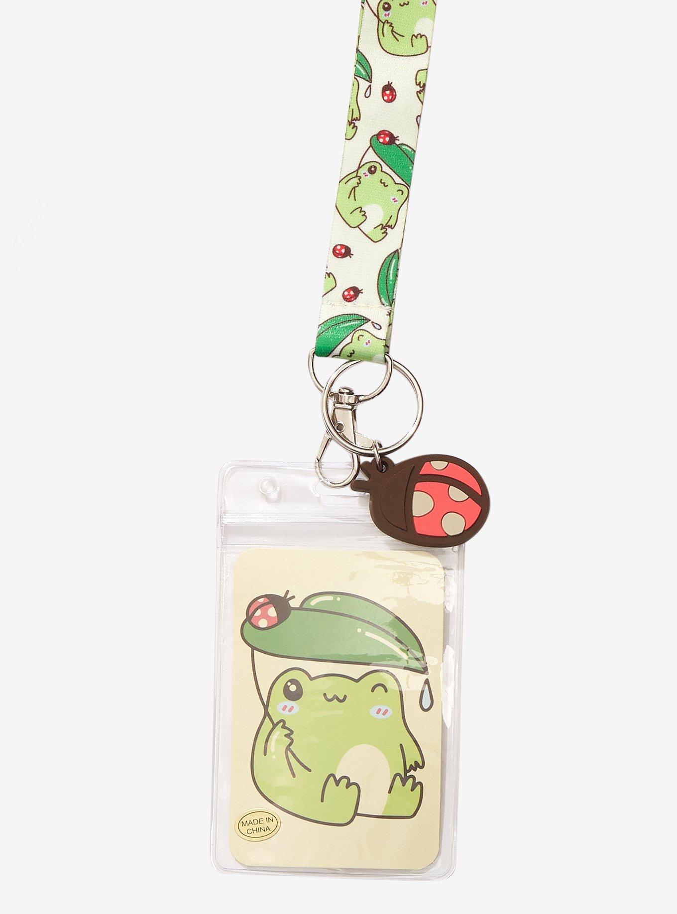 Rainy Day Frog Lanyard, , alternate