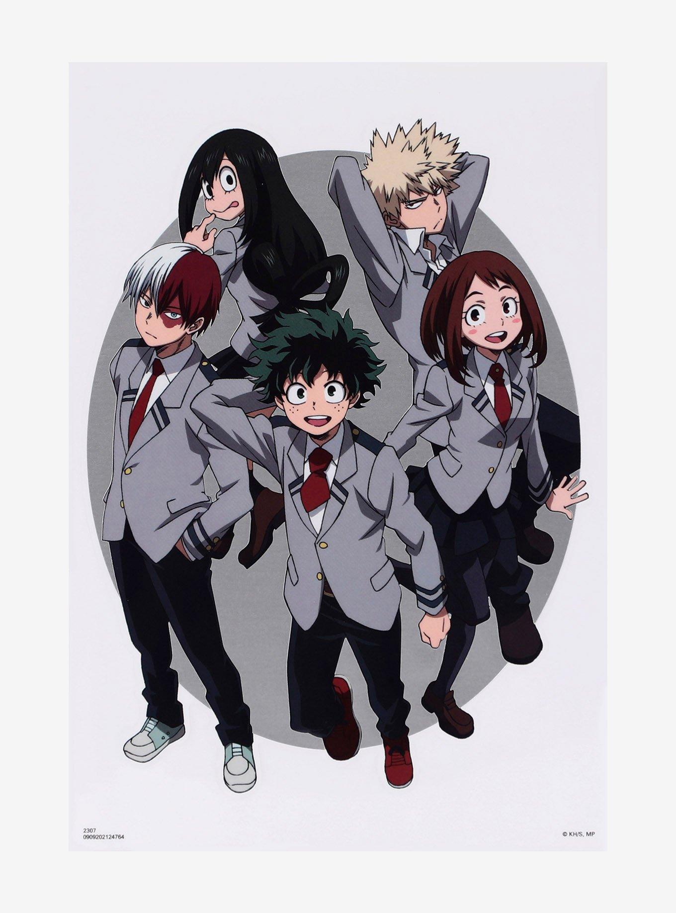 My Hero Academia Students Tech Decal Set, , alternate