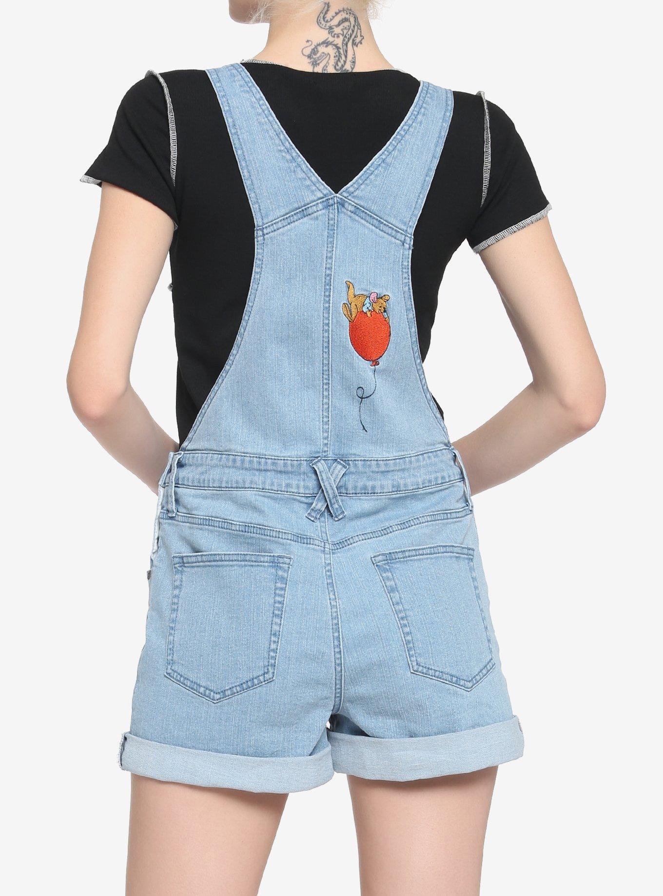 Disney Winnie The Pooh Sunflowers Shortalls, MULTI, alternate