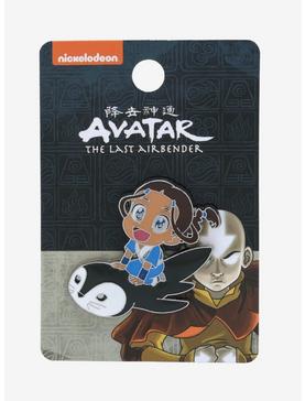 Avatar: The Last Airbender Katara & Otter Penguin Chibi Enamel Pin - BoxLunch Exclusive, , hi-res