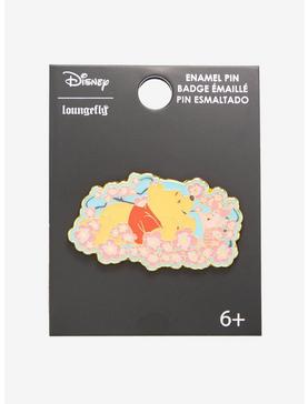 Loungefly Disney Winnie the Pooh & Piglet with Cherry Blossoms Enamel Pin - BoxLunch Exclusive, , hi-res