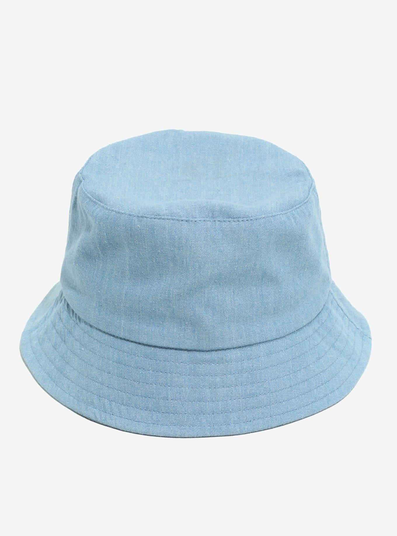 Disney Minnie Mouse Peeking Denim Bucket Hat, , alternate