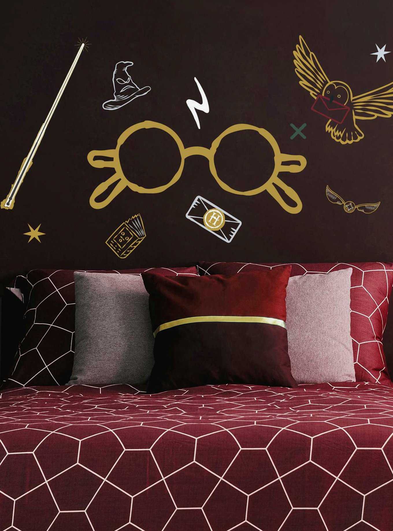 Harry Potter Glasses Giant Wall Decal, , hi-res