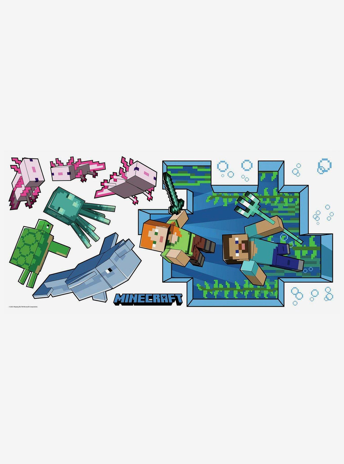 Minecraft Peel & Stick Giant Wall Decal, , alternate