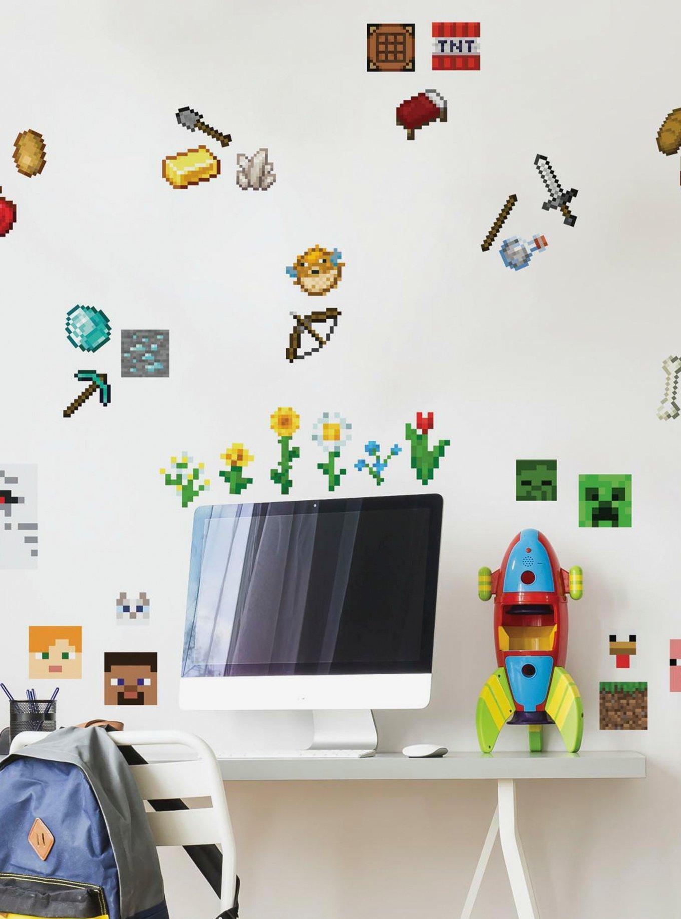 Minecraft Peel & Stick Wall Decals, , hi-res