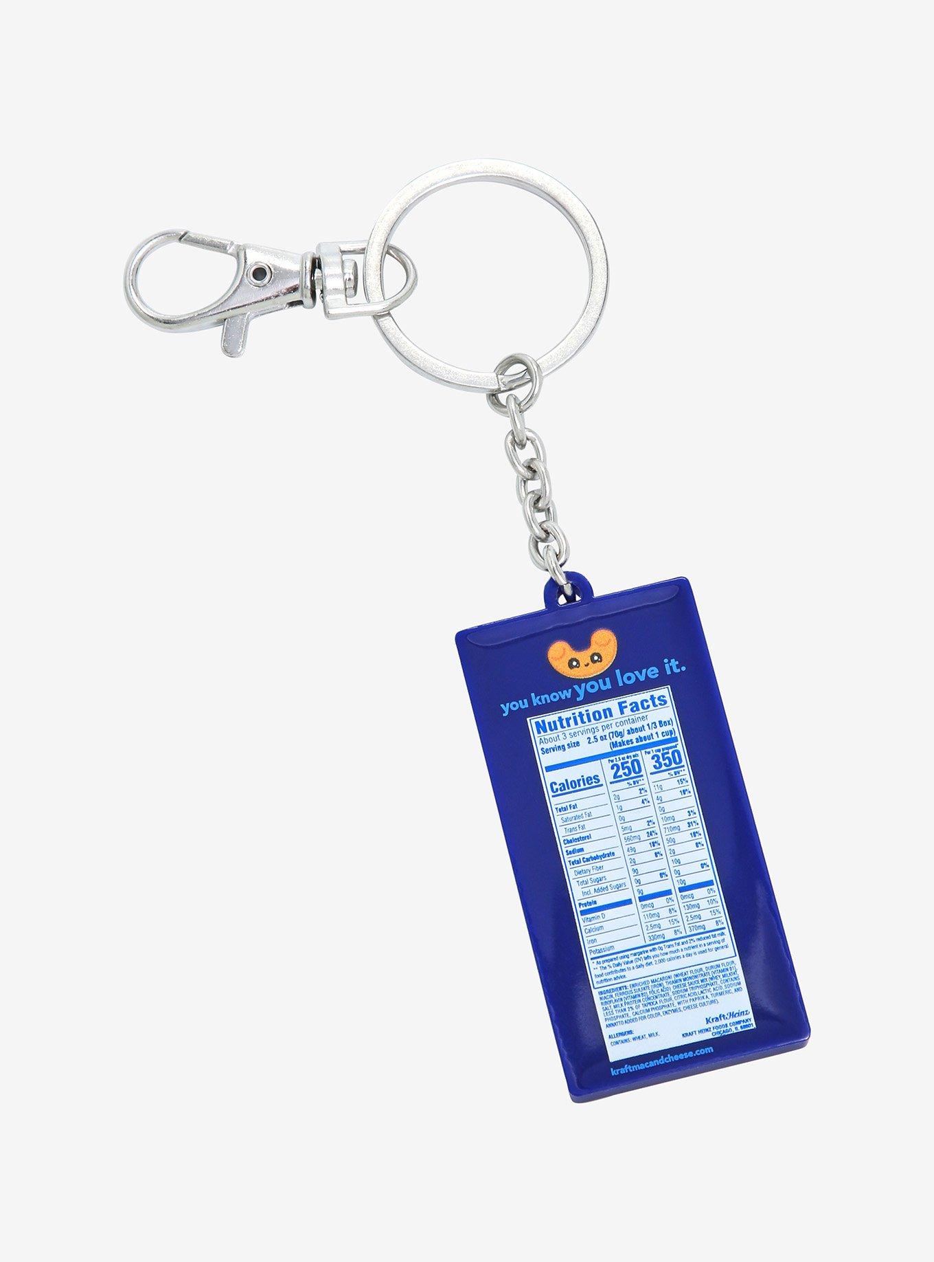Kraft Macaroni & Cheese Chibi Box 3D Keychain - BoxLunch Exclusive, , alternate