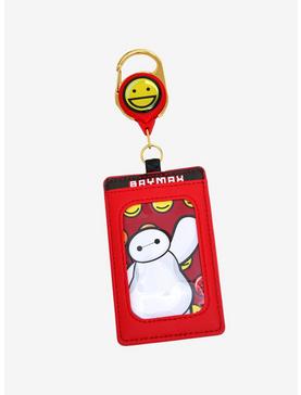 Loungefly Big Hero 6 Baymax Pain Scale Retractable Lanyard - BoxLunch Exclusive, , hi-res