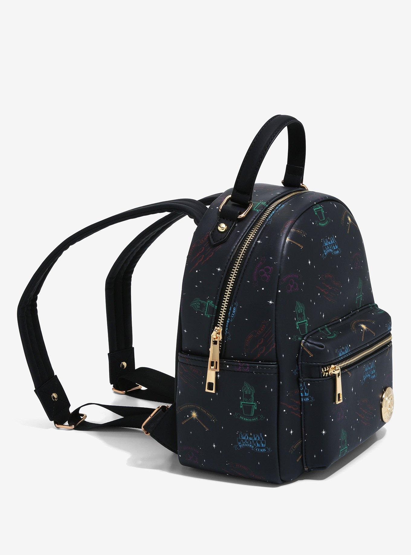 Harry Potter Hogwarts Classes Allover Print Mini Backpack, , alternate