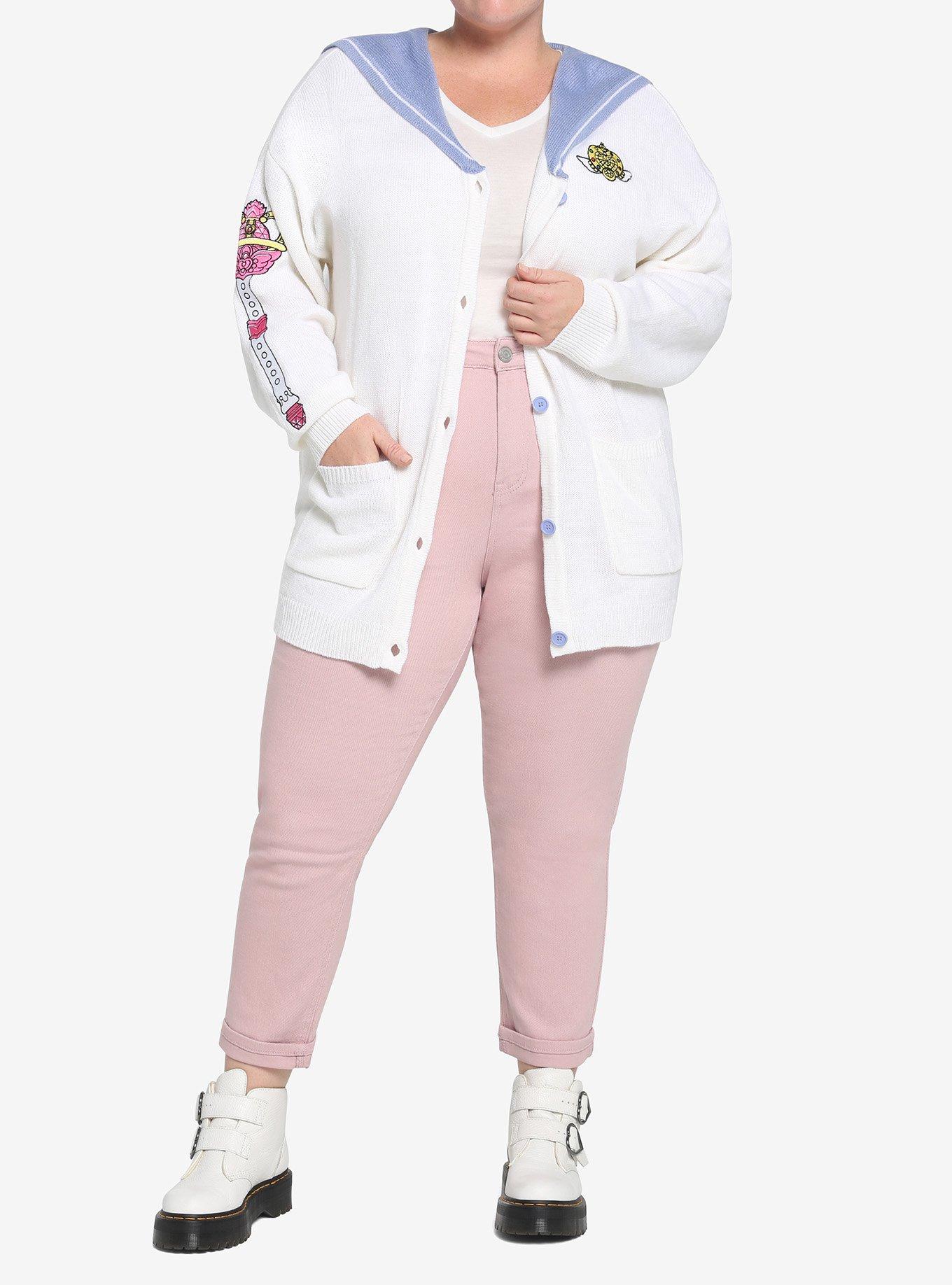 Pretty Guardian Sailor Moon Eternal Sailor Moon Girls Cardigan Plus Size, MULTI, alternate
