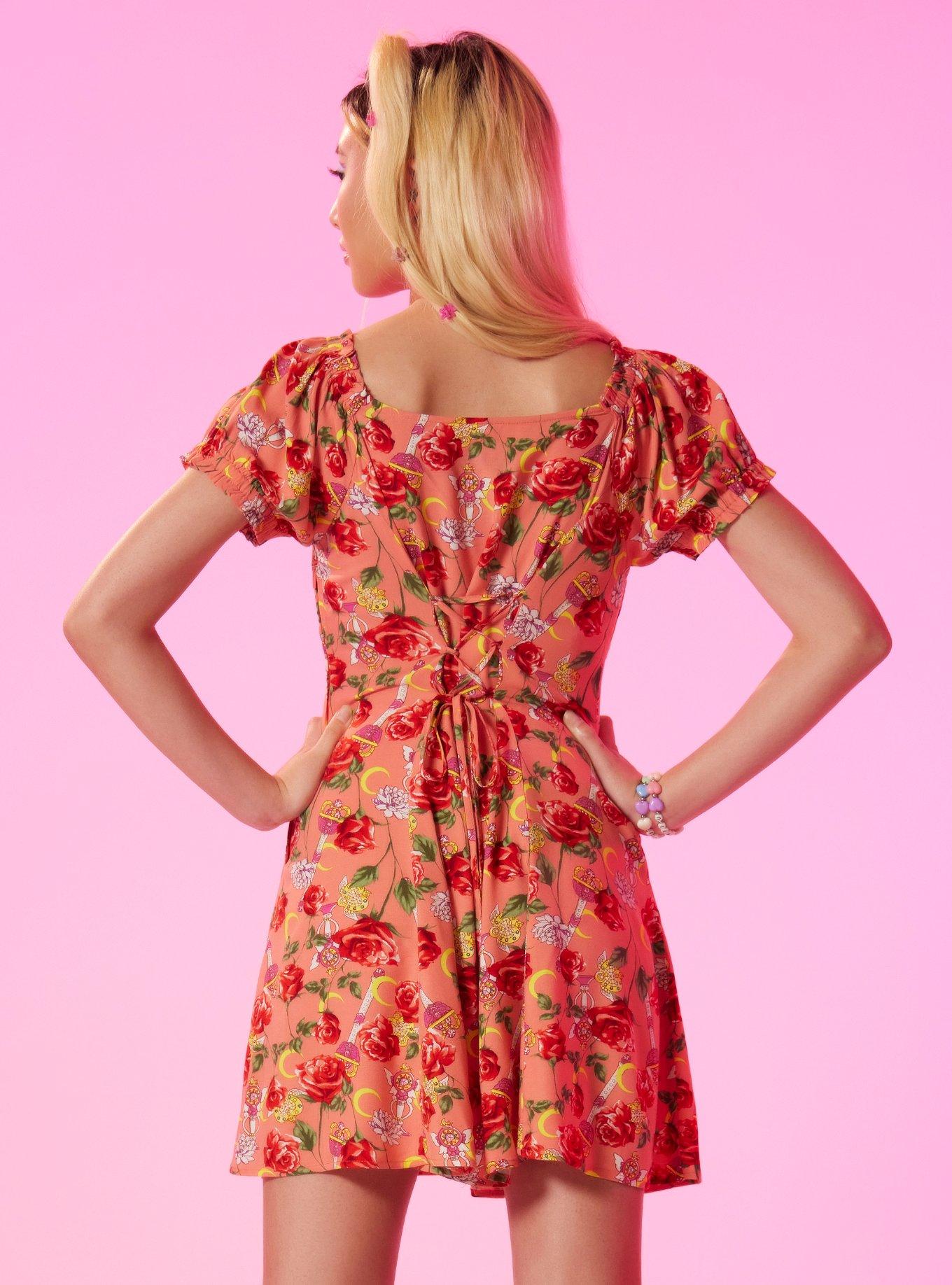 Pretty Guardian Sailor Moon Roses Dress, MULTI, alternate