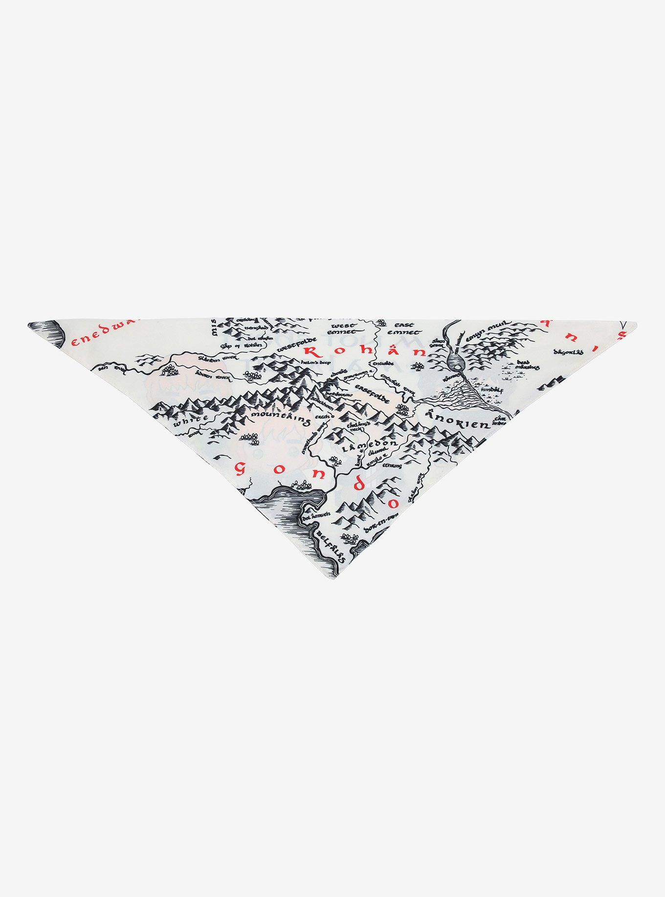 The Lord of the Rings I&rsquo;m a Hobbit Reversible Pet Bandana - BoxLunch Exclusive, MULTI, alternate