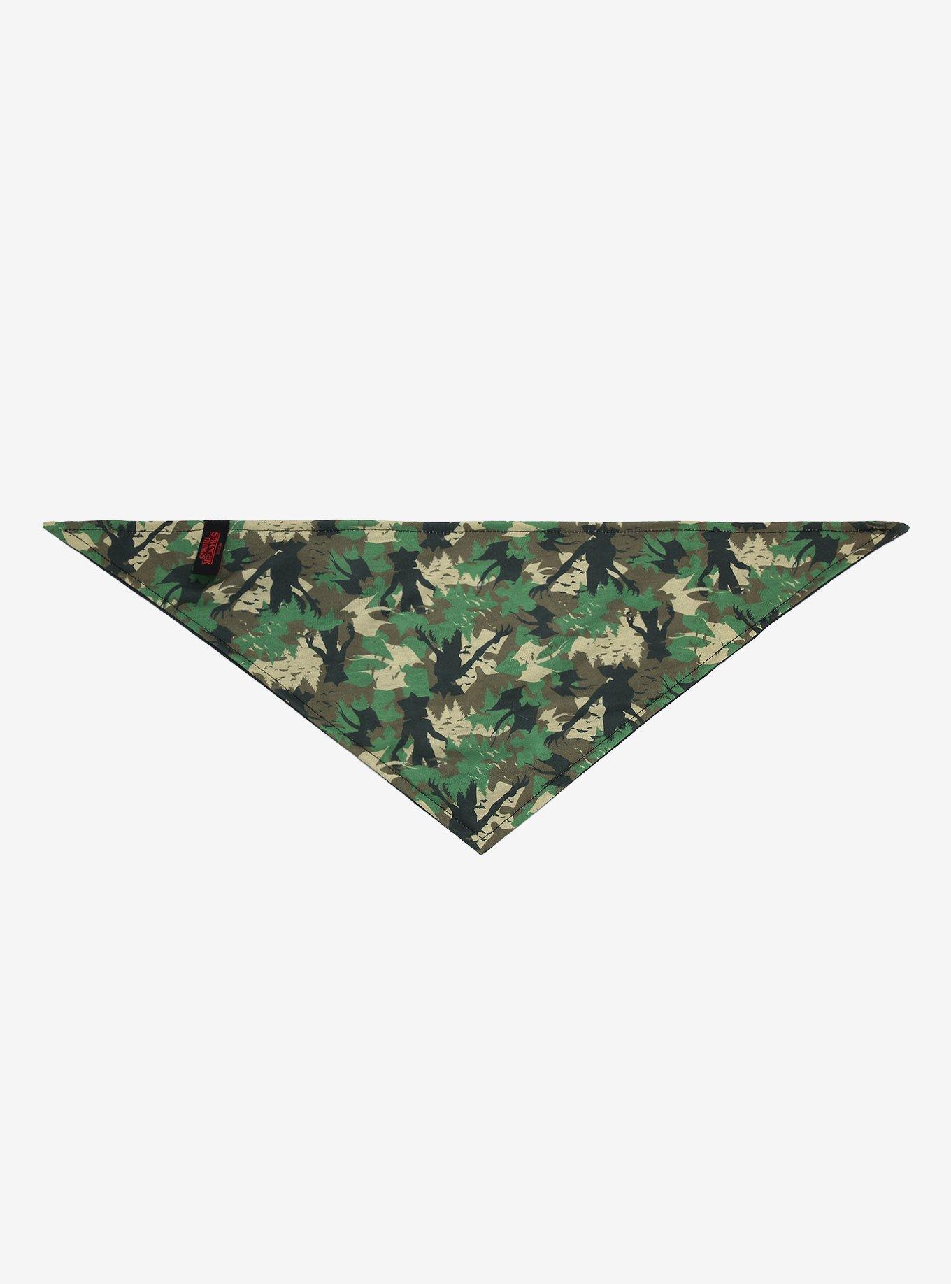 Stranger Things Demogorgon Hunter Reversible Pet Bandana - BoxLunch Exclusive, MULTI, alternate