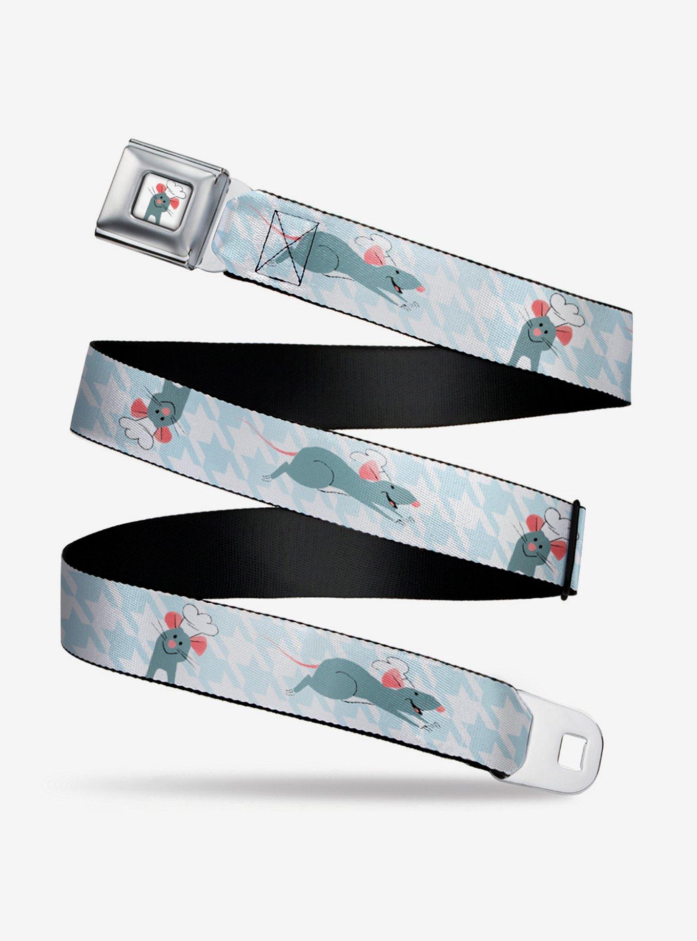 Disney Pixar Ratatouille Remy Houndstooth Youth Seatbelt Belt, , alternate - view 2