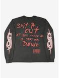 Slipknot Spit It Out Long-Sleeve T-Shirt, BLACK, alternate