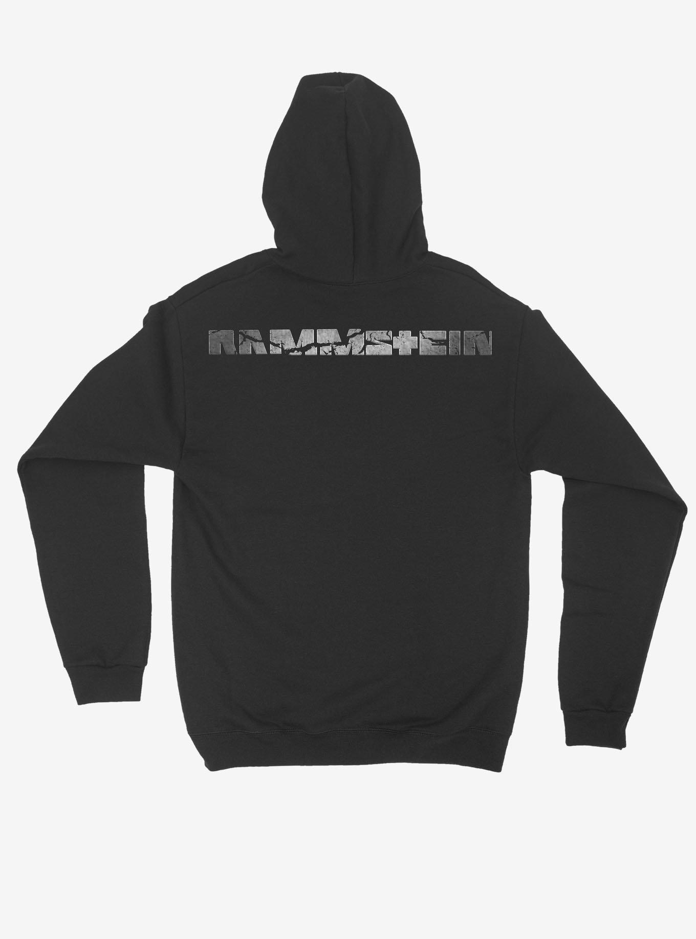 Rammstein Logo Hoodie, BLACK, alternate