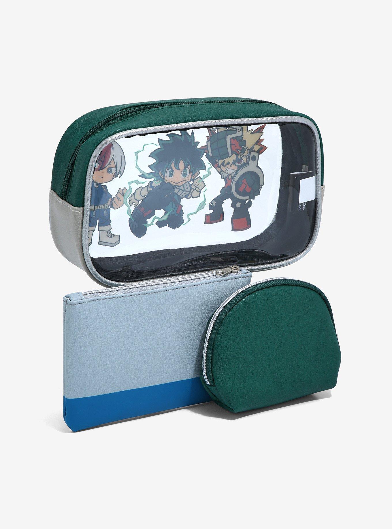 My Hero Academia Chibi Characters Cosmetic Bag Set - BoxLunch Exclusive, , alternate